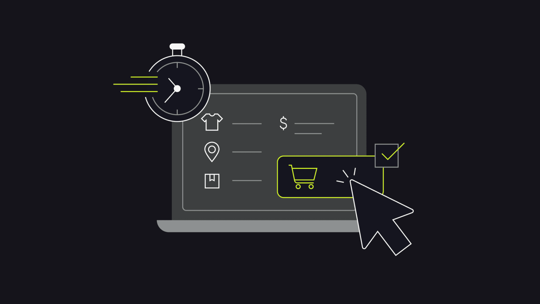 Illustration der Vorteile der Konversionsrate durch die von Shopify bereitgestellte API.