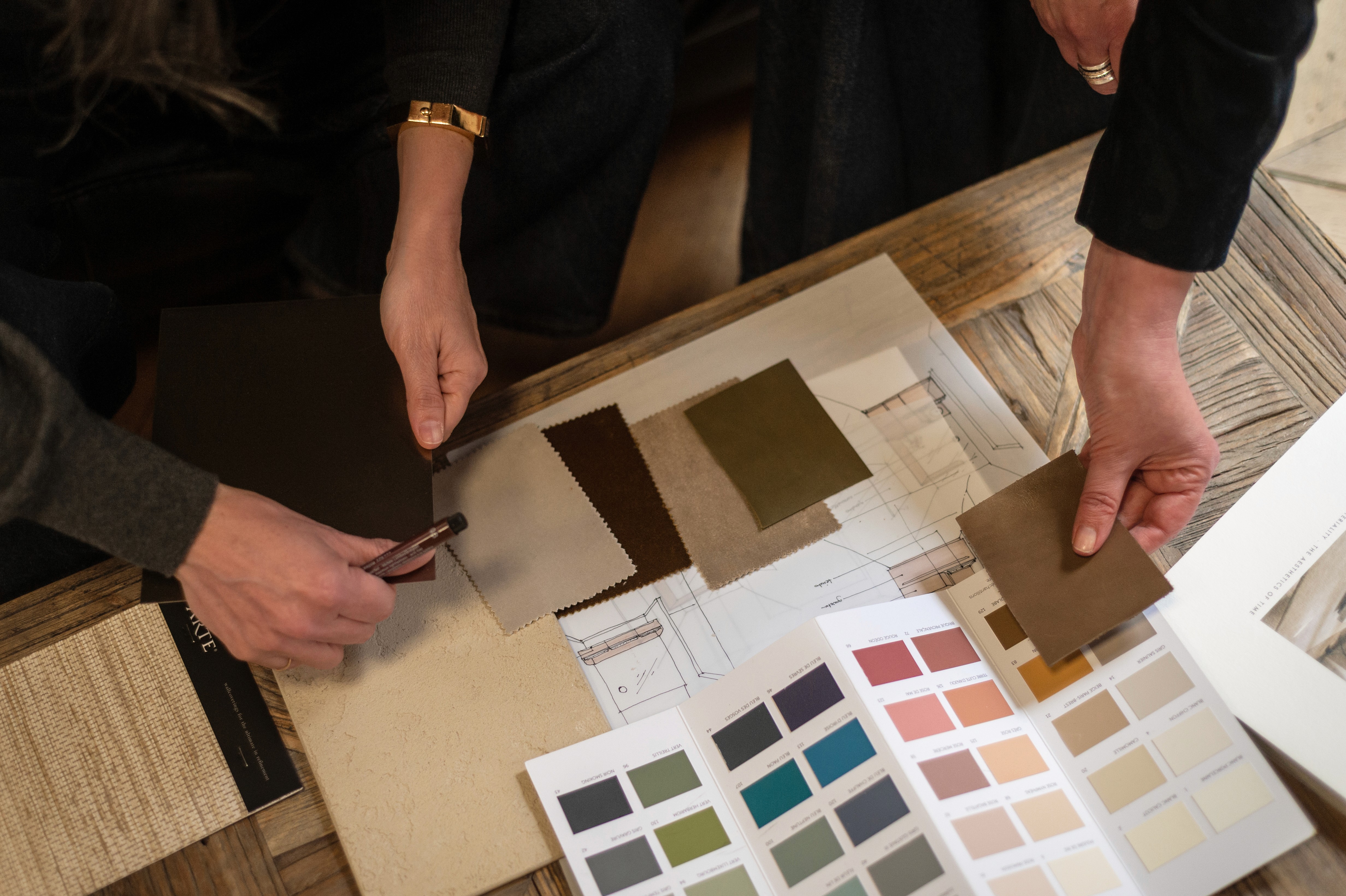 Architecture d'intérieur, recherches matériaux, textures, couleurs, Paris, Europe, Brésil