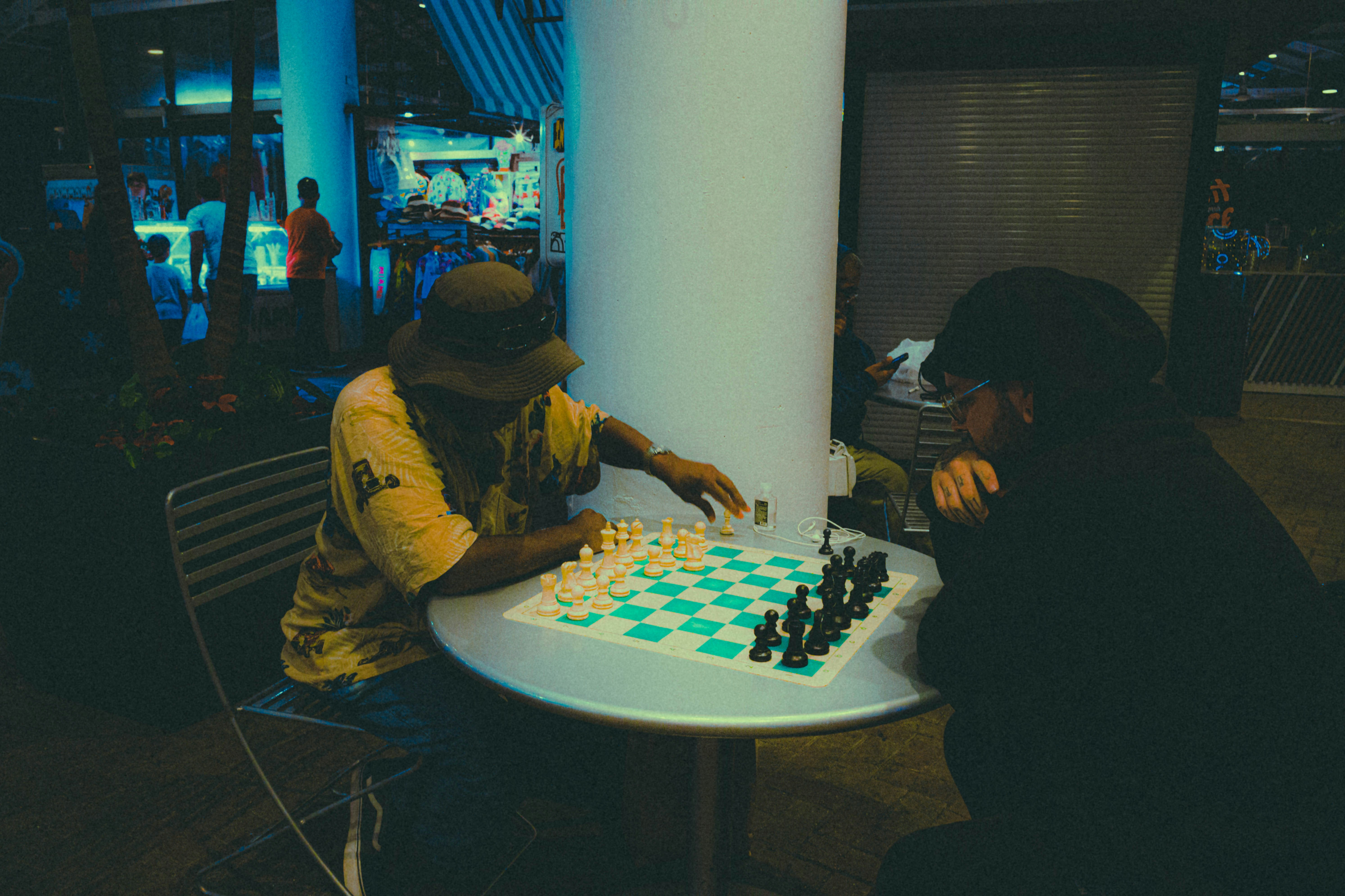 couple playing