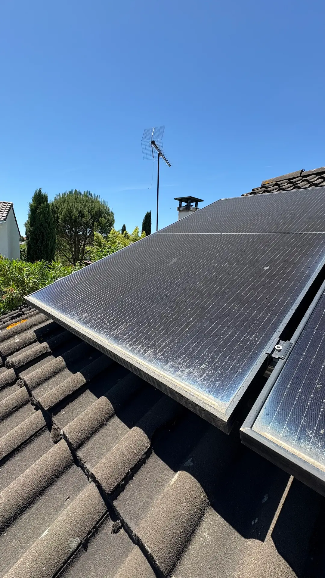 Panneux solaires sales