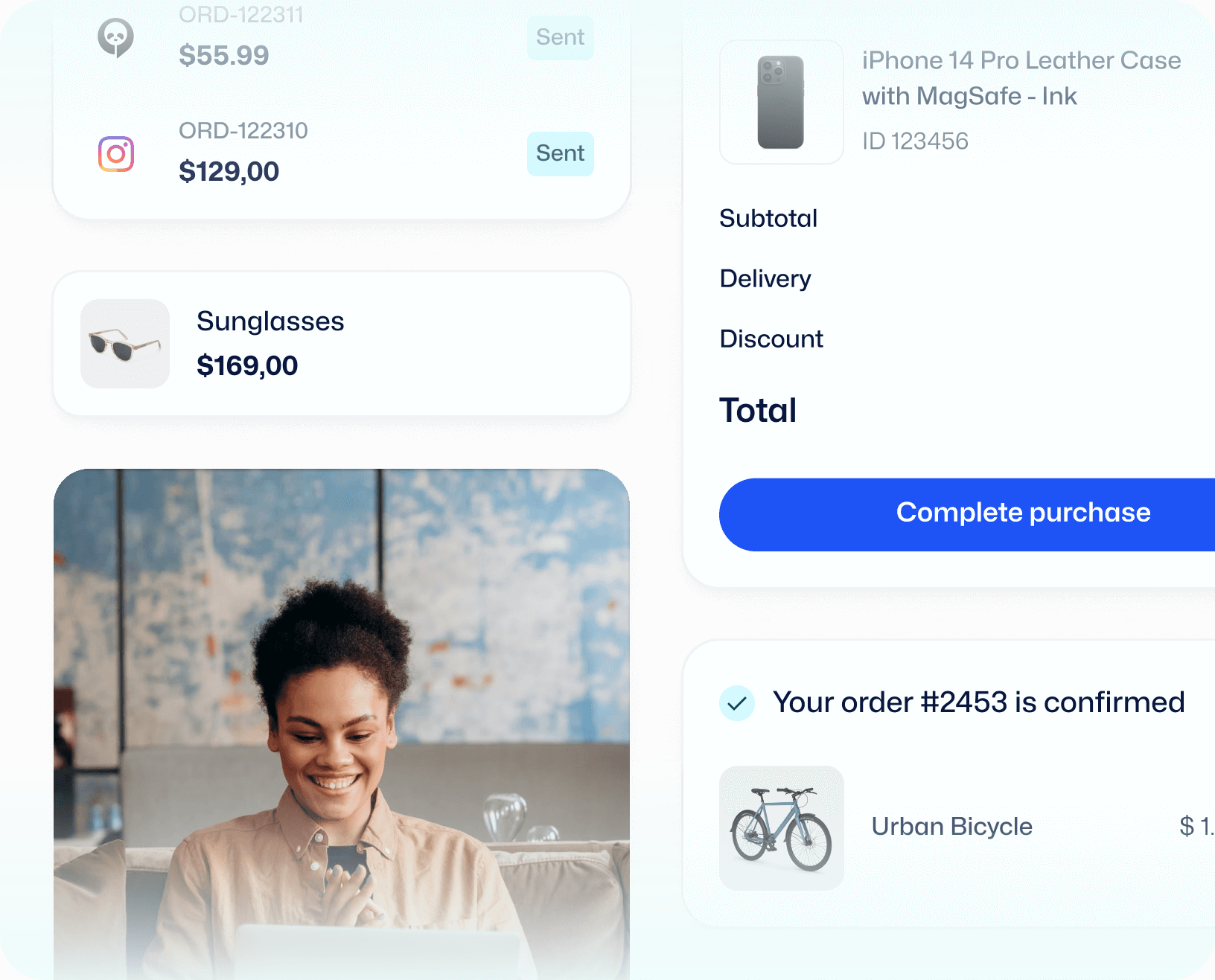 Cartpanda online store interface elements