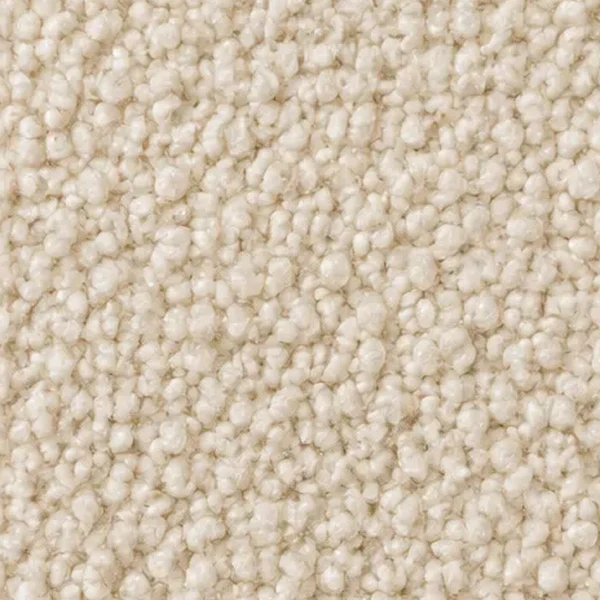 Bouclé Chalk: off-white wool bouclé (U-301) finish swatch