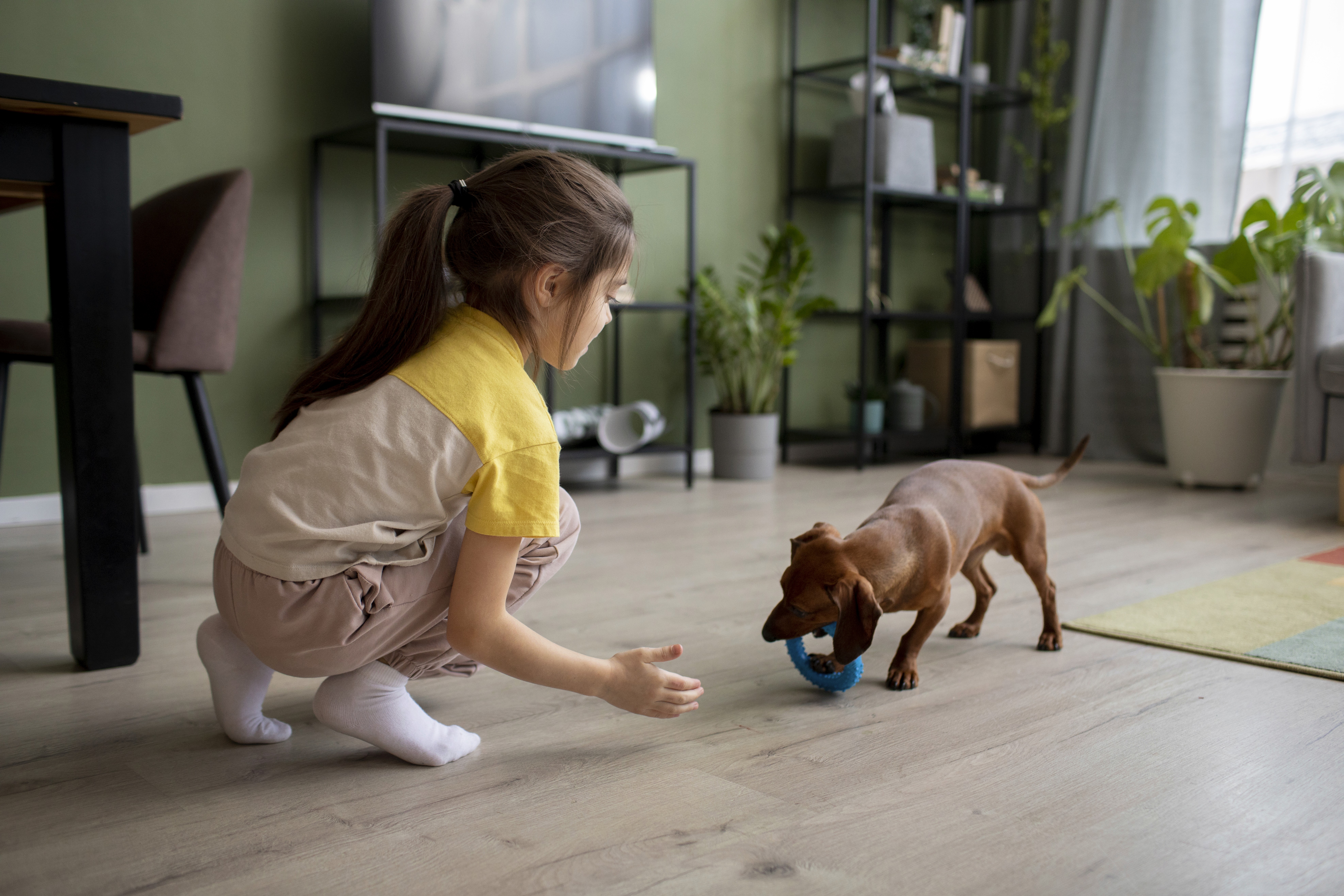 Worried about kids and pets damaging floors? Durable, pet-friendly flooring lets children play safely with dogs—no scratches, no stress.