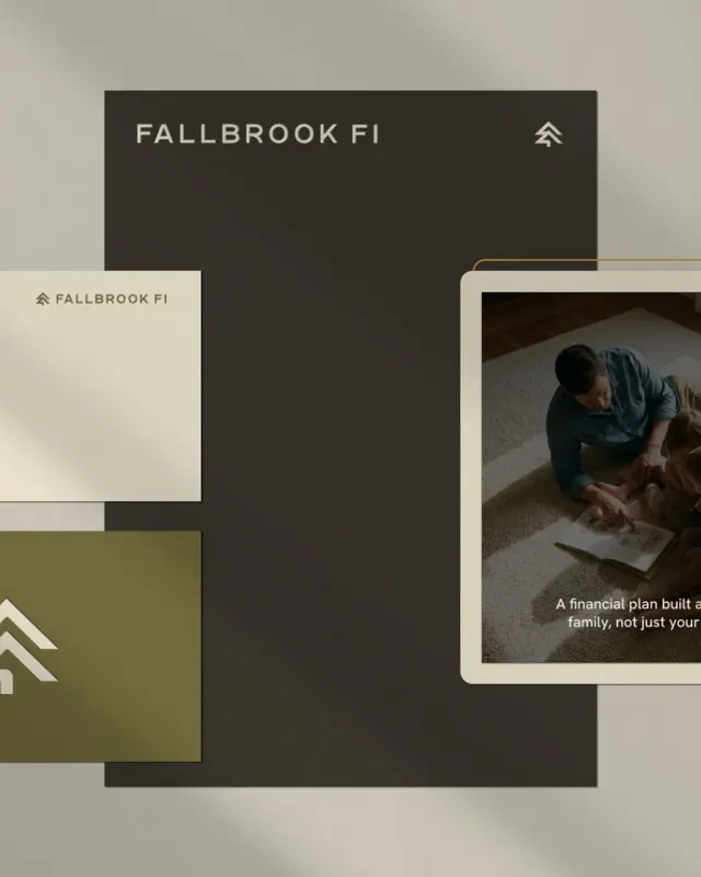 Fallbrook FI stationery and website