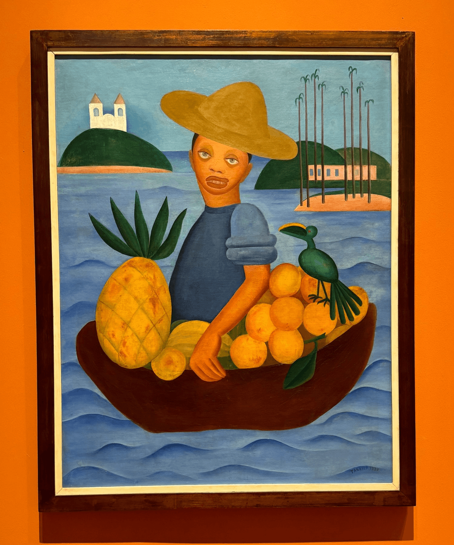 O Vendedor de frutas, 1925 by Tarsila do Amaral