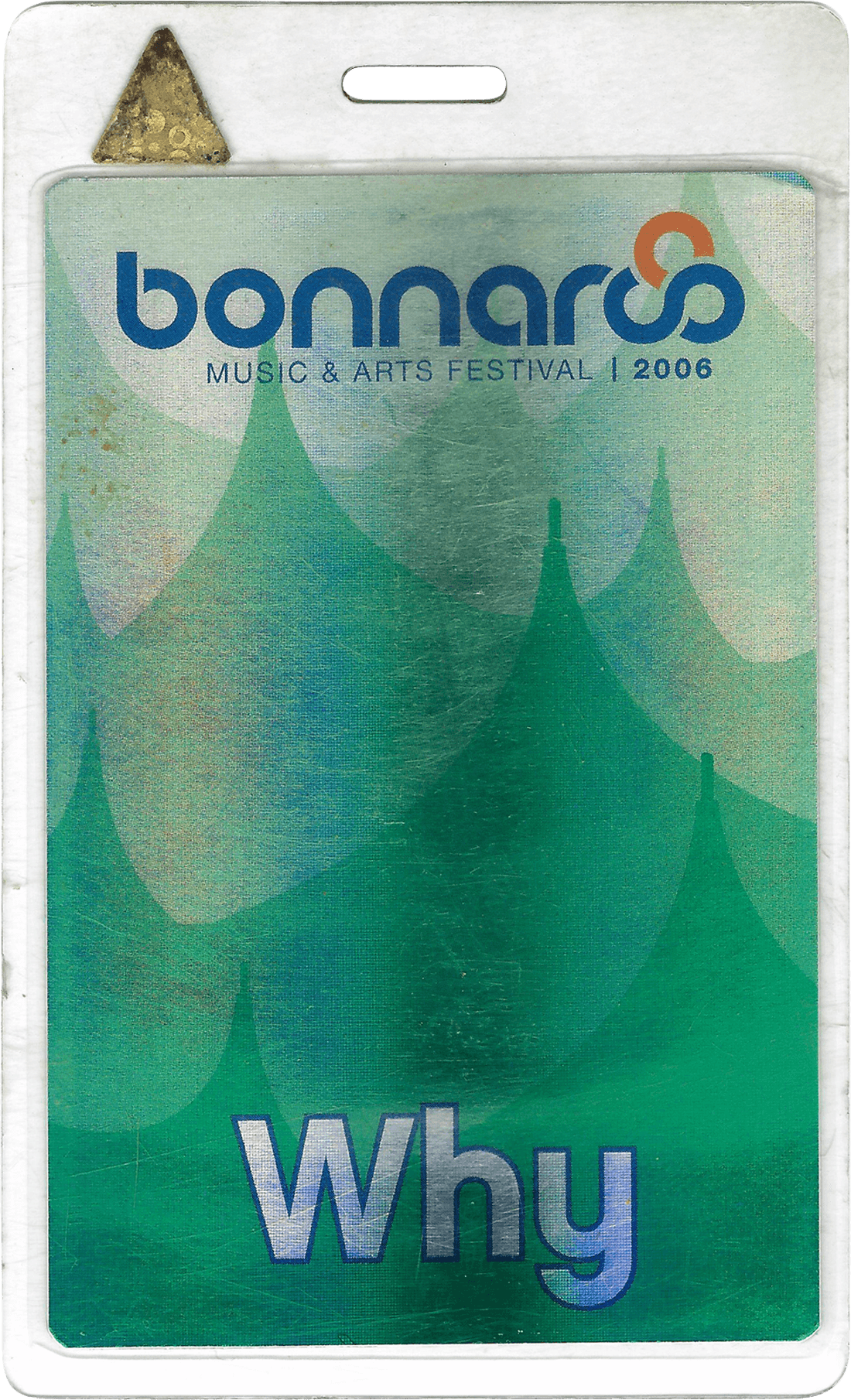 A styled card with a green forest background, featuring the text "bannaro" and the word "Why" in a playful font.