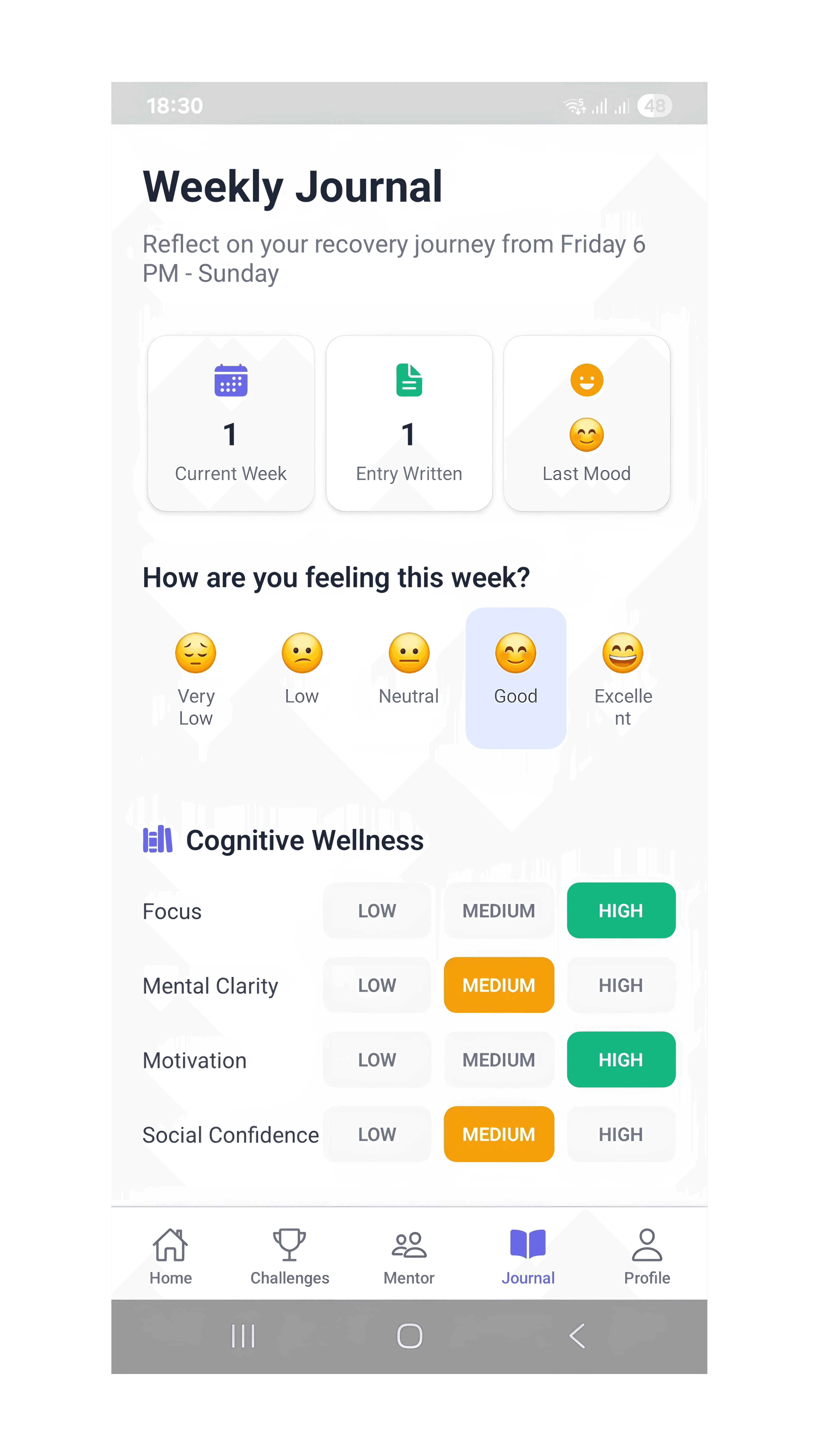 Mobile UI