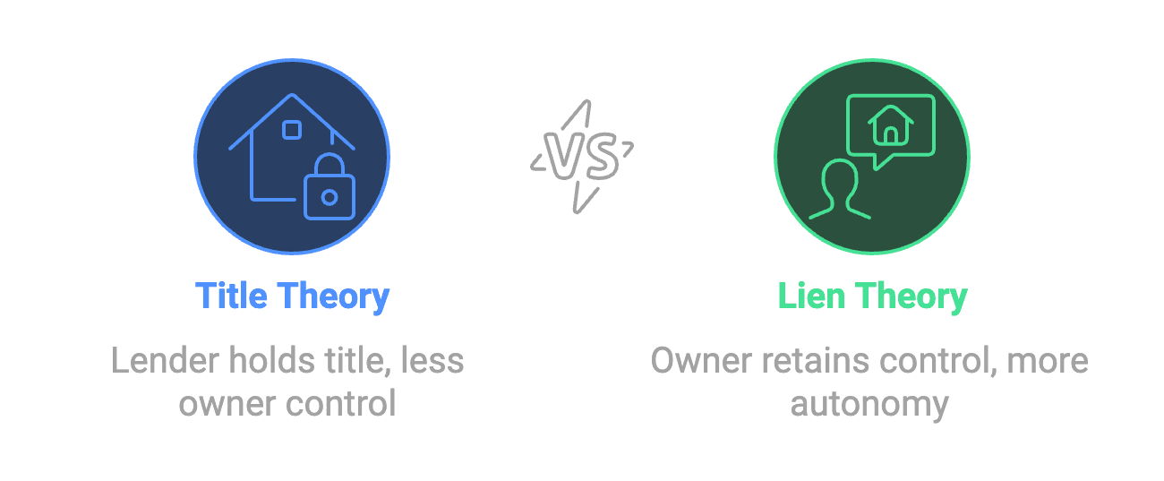 title vs lien theory infographic