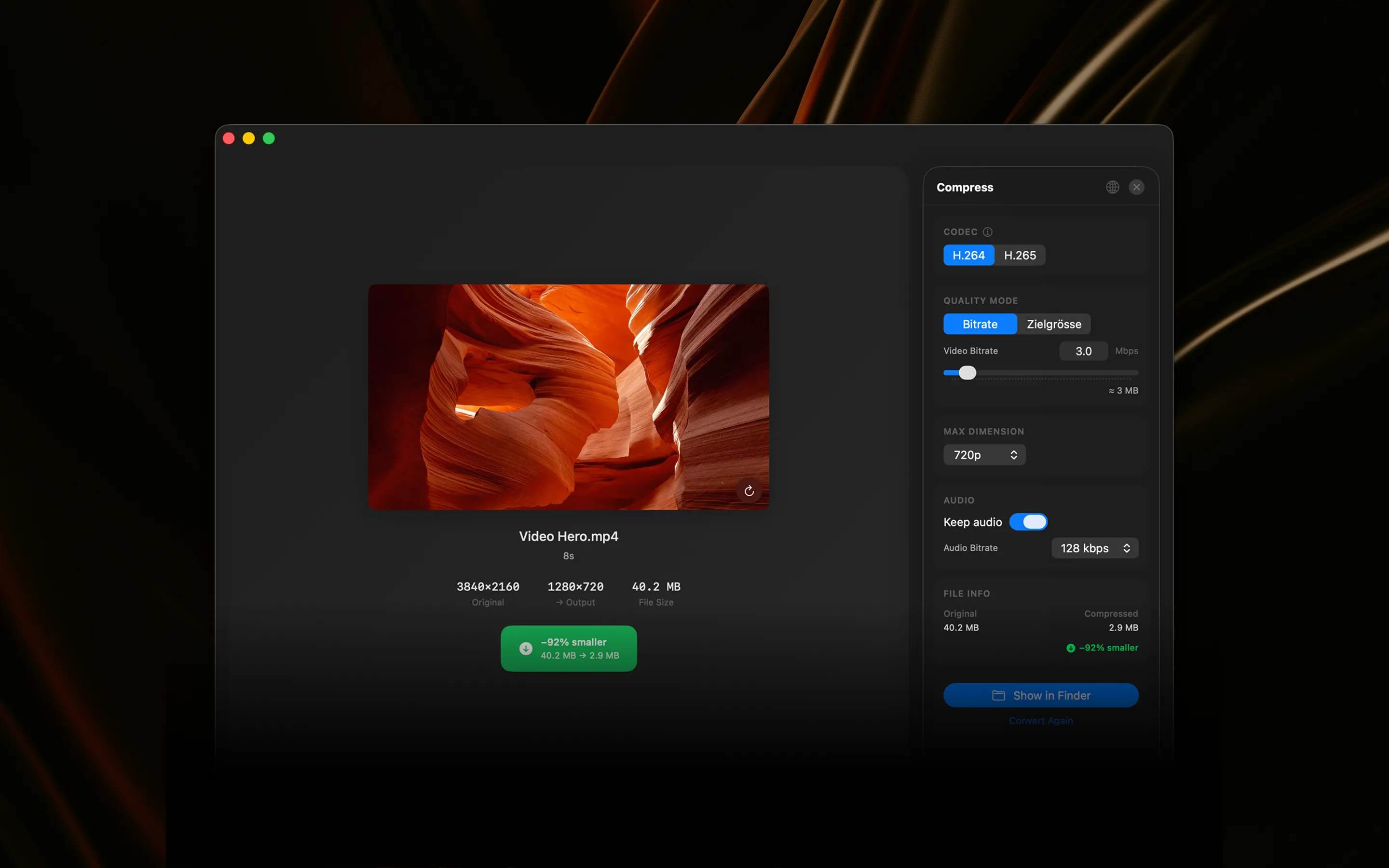 Video Squeezer App