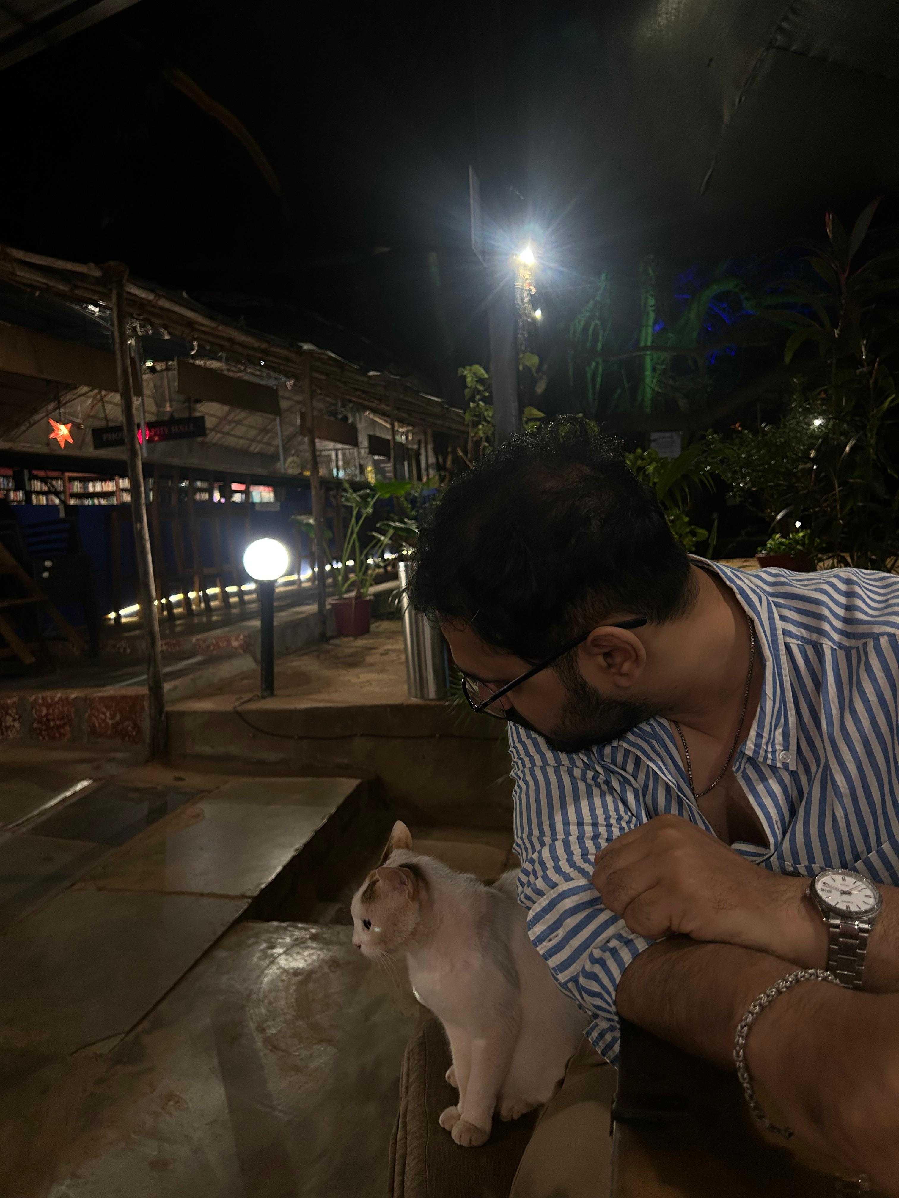 grayscale photography of man smiling