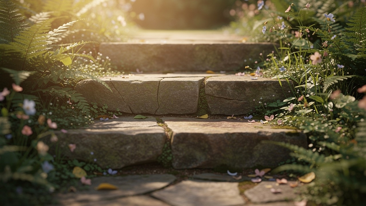 Three-step progressive sales framework visualization