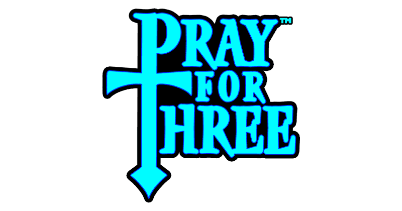 Pray for Three - logo officiel Hacksaw