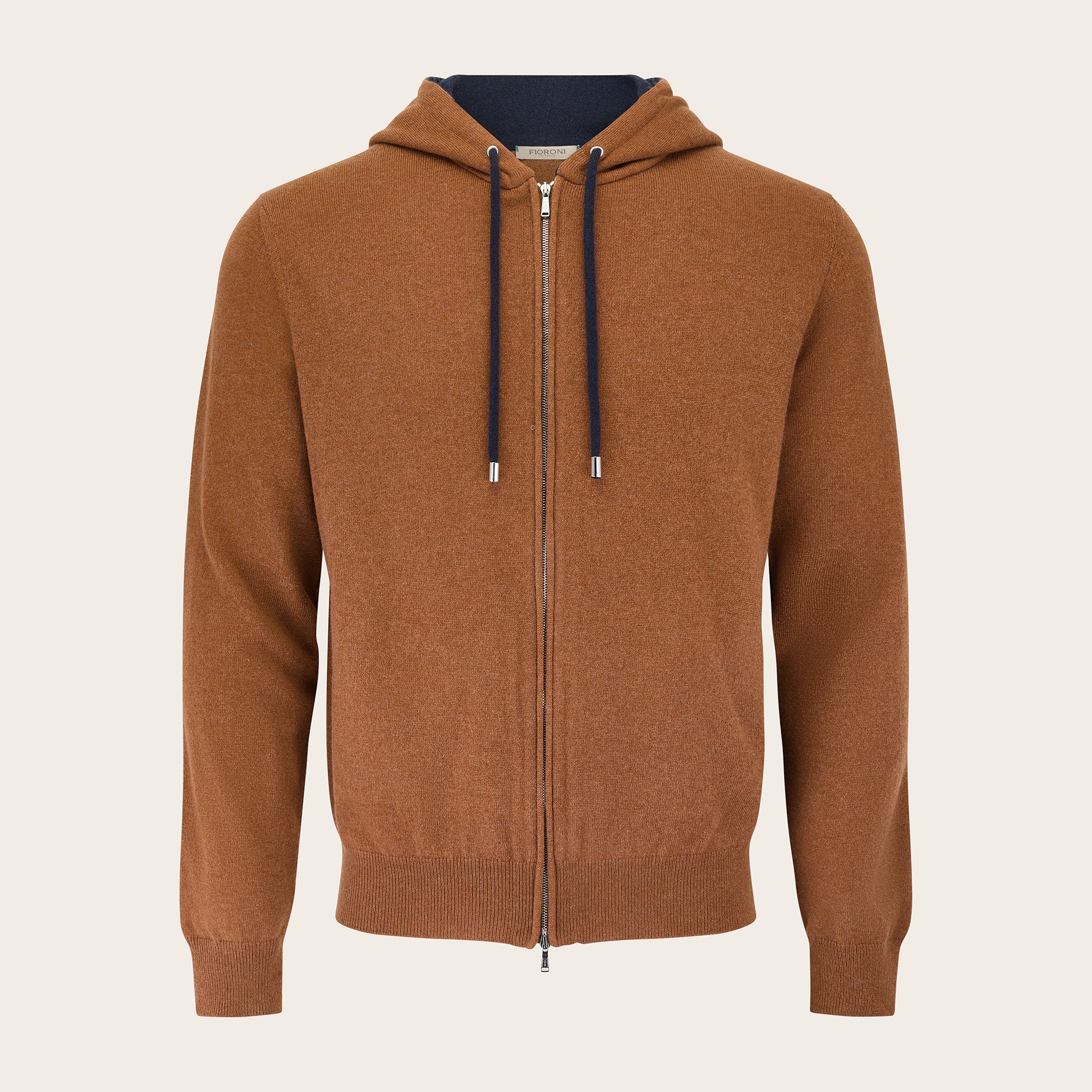 Cashmere Zipper Hoodie - Mandelli UK