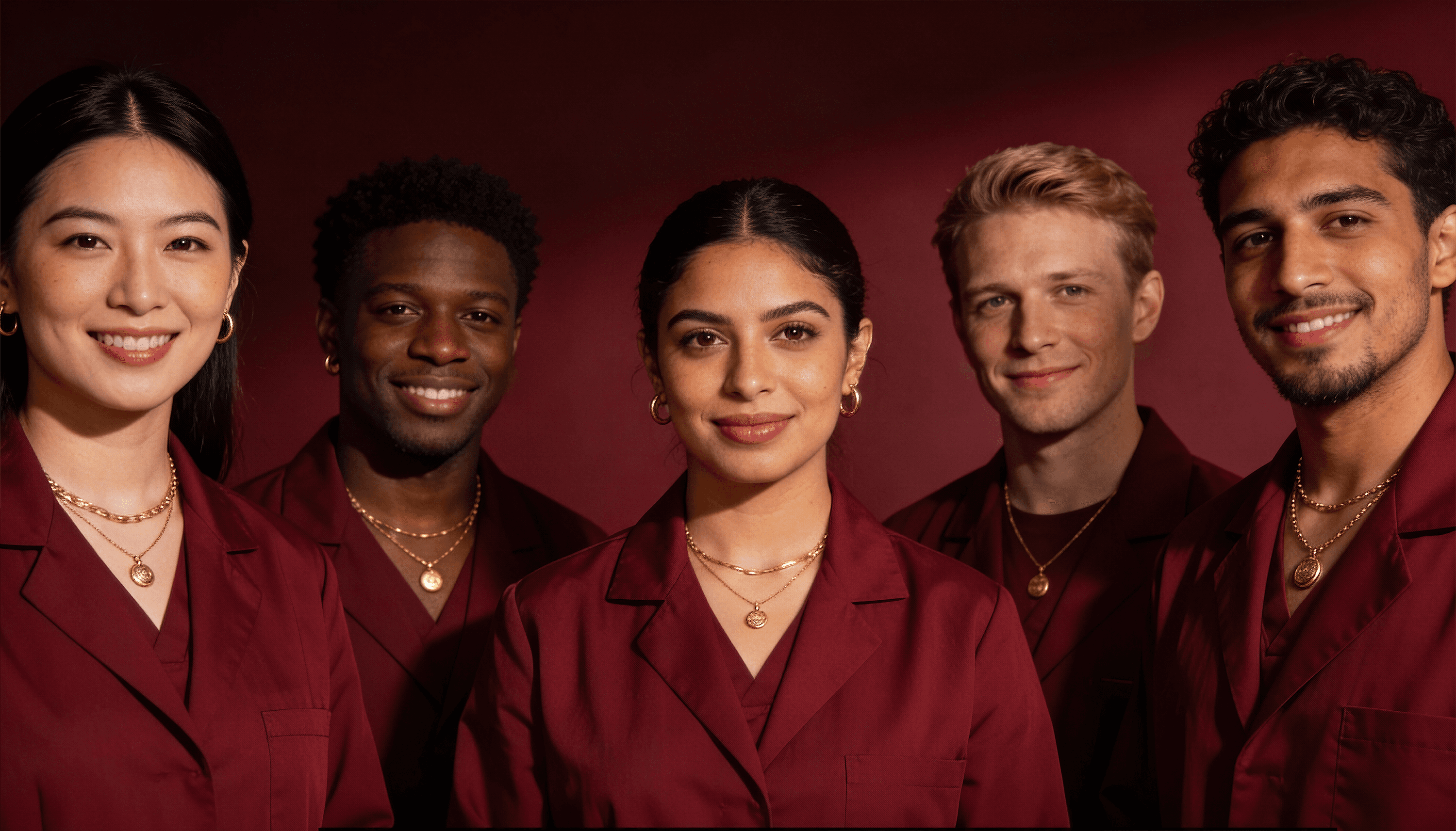 Streetside billboard with flyposters of the Batch.Works brand and illustrations