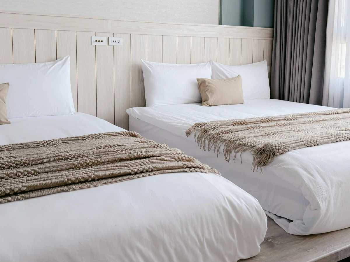 恆寓民宿四人房整體空間