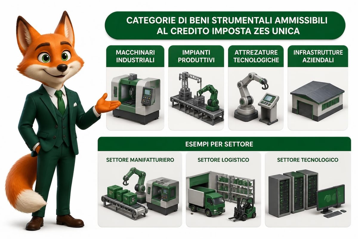 Investimenti ammissibili ZES