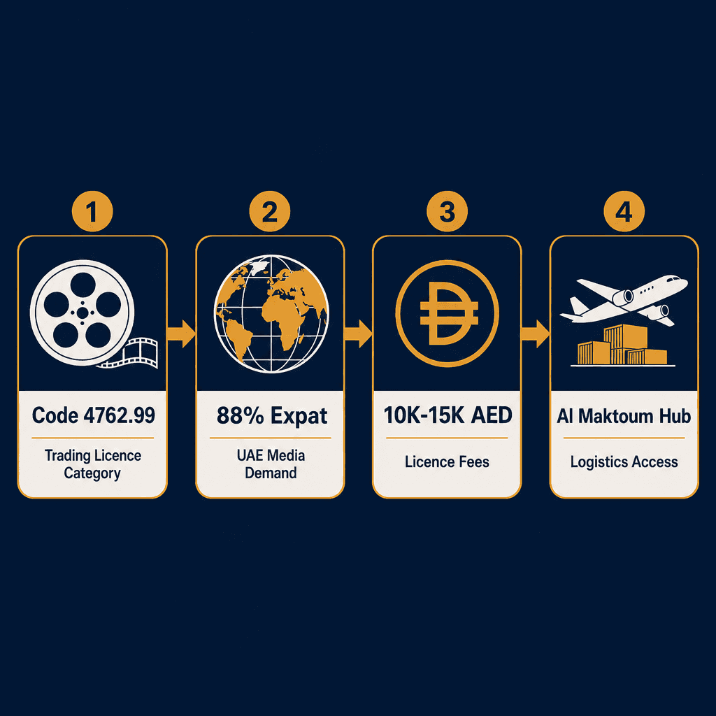 Infographic: Start a Motion Picture Trading Business in Dubai