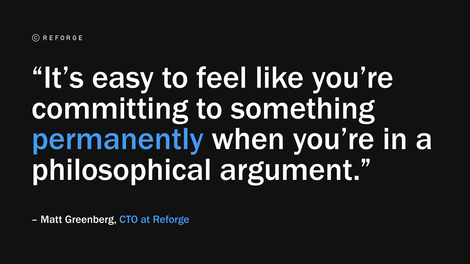 Philosophical argument quote