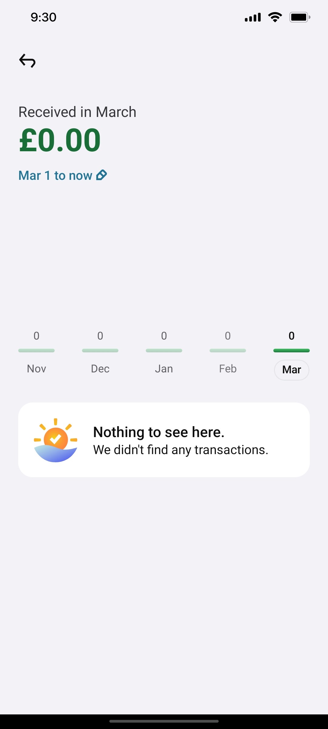 Klarna Recived Page Screen