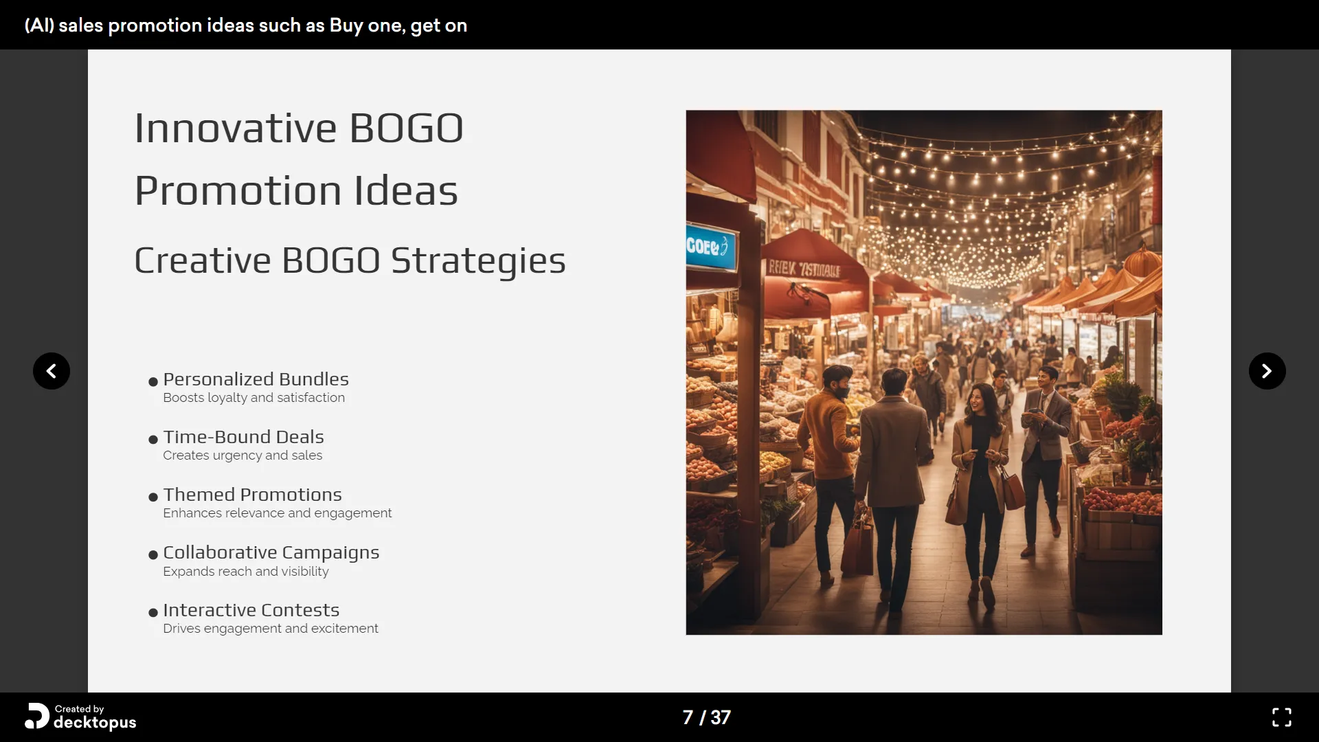 sales ideas
