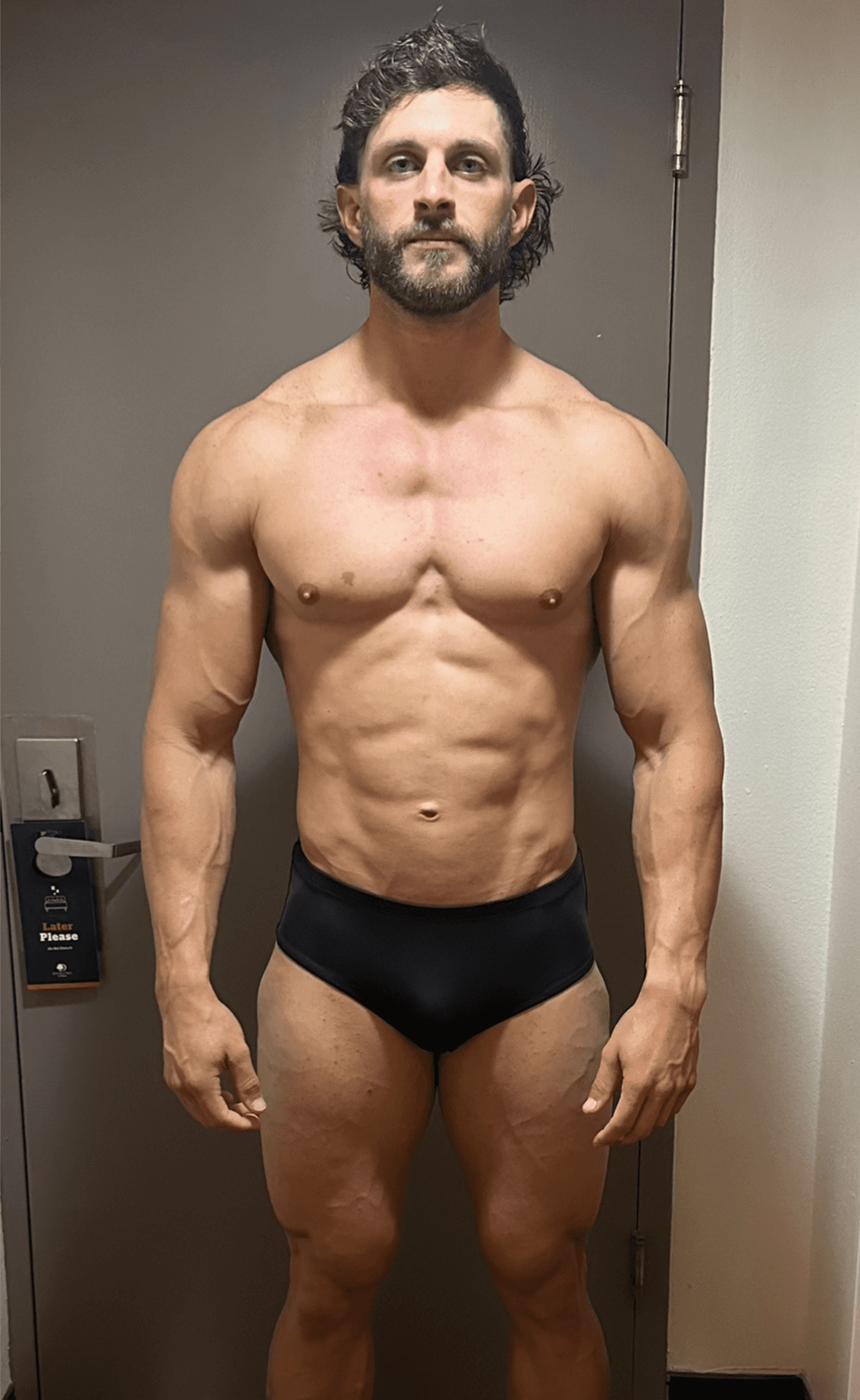 Andy David after major fat loss and body recomposition through personalized online fitness training