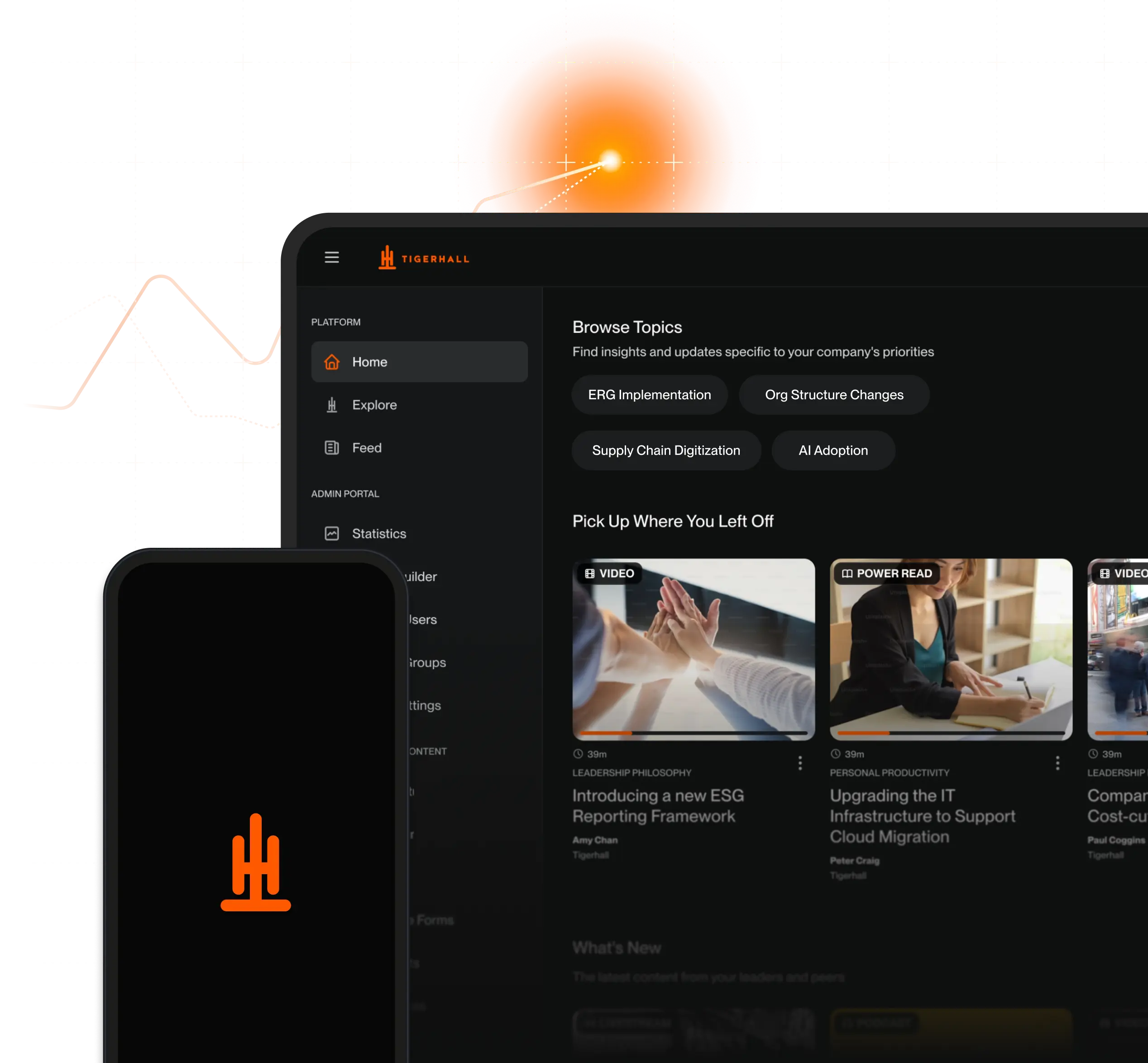 A platform built for change leaders