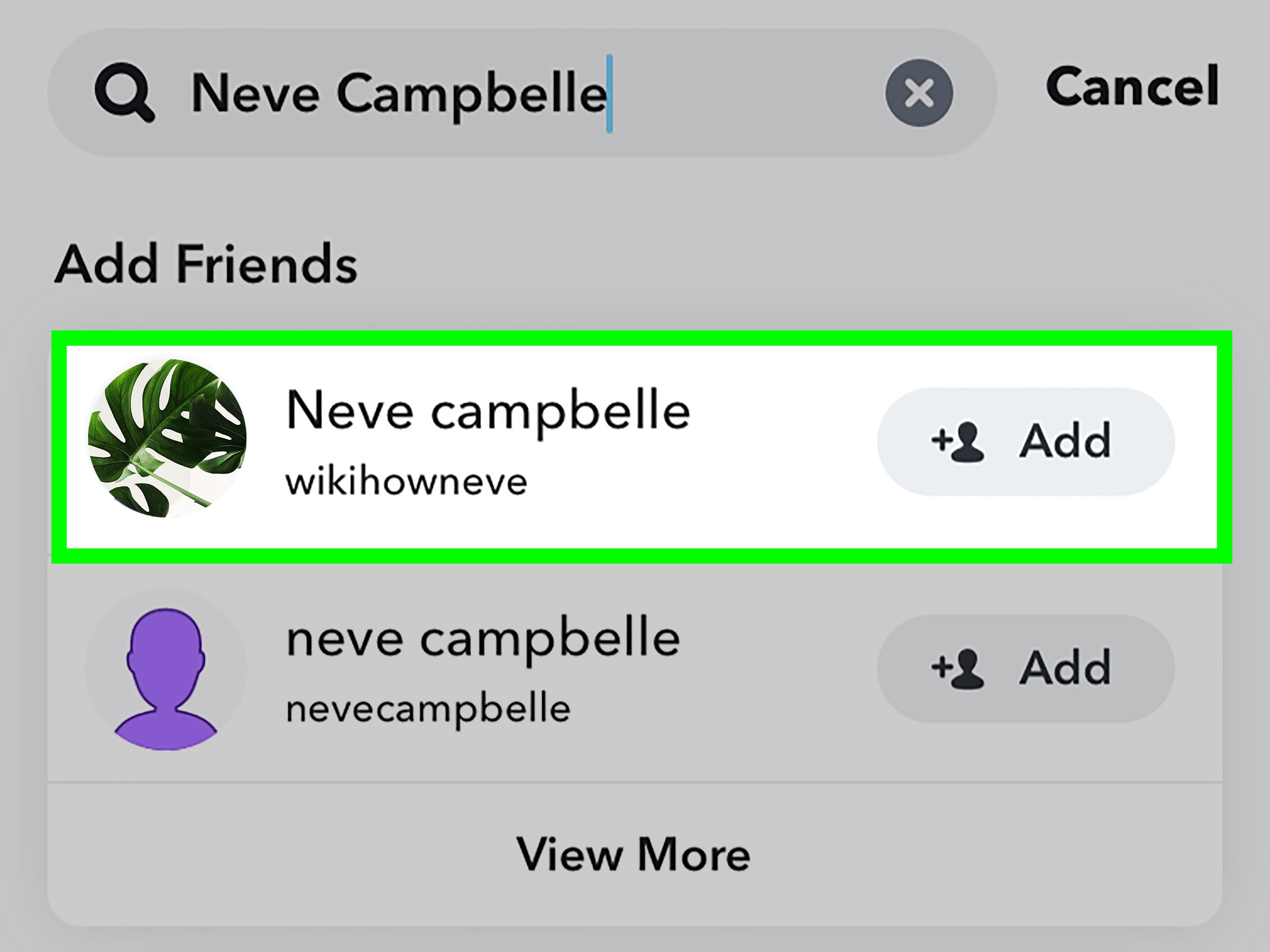 friend test snapchat