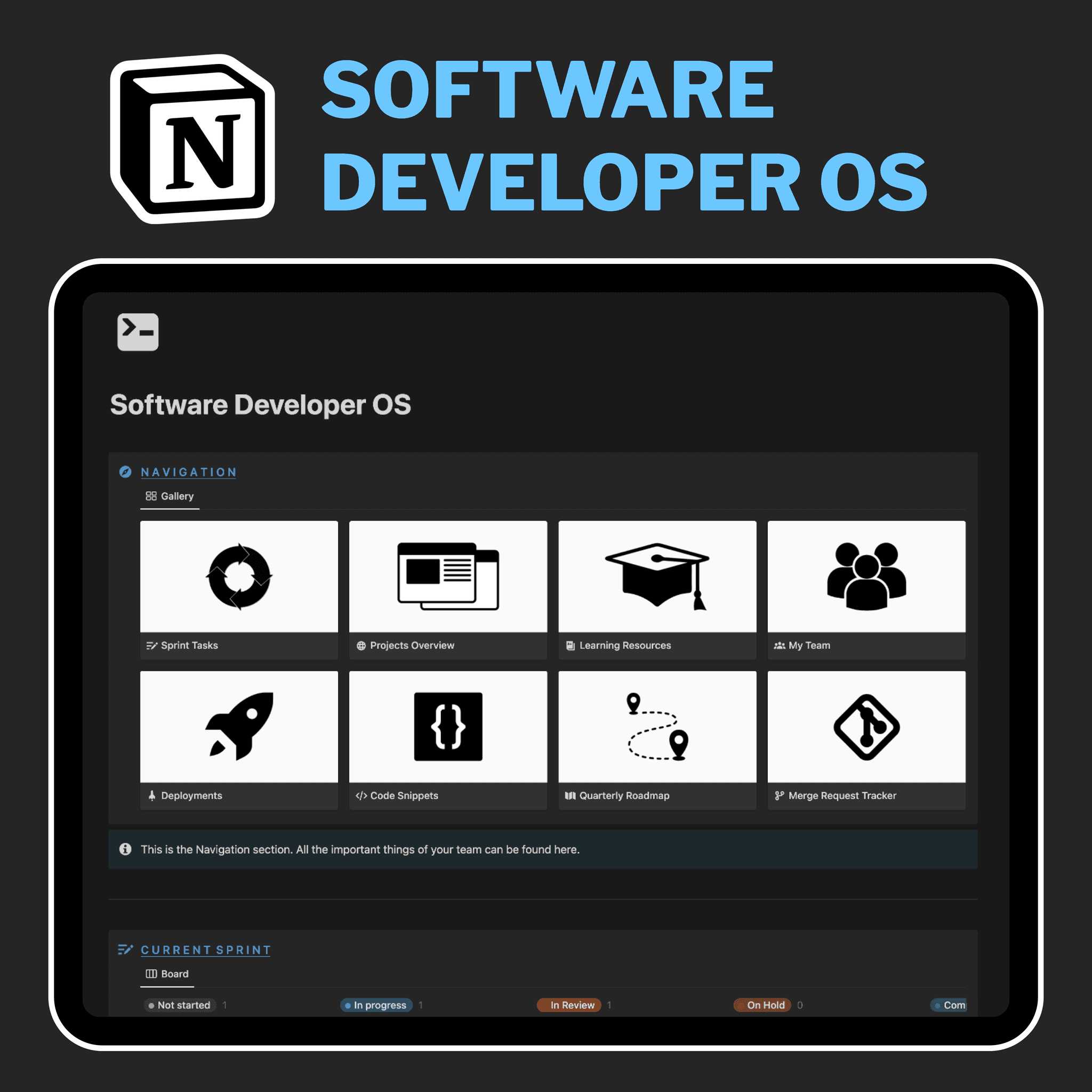 Notion Software Developer OS