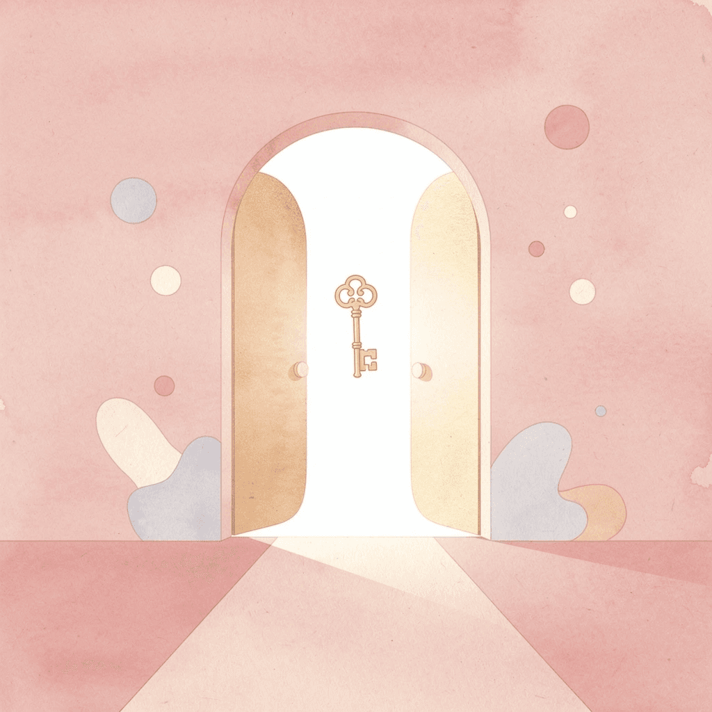 Gateway scene representing equal access to college counseling opportunities