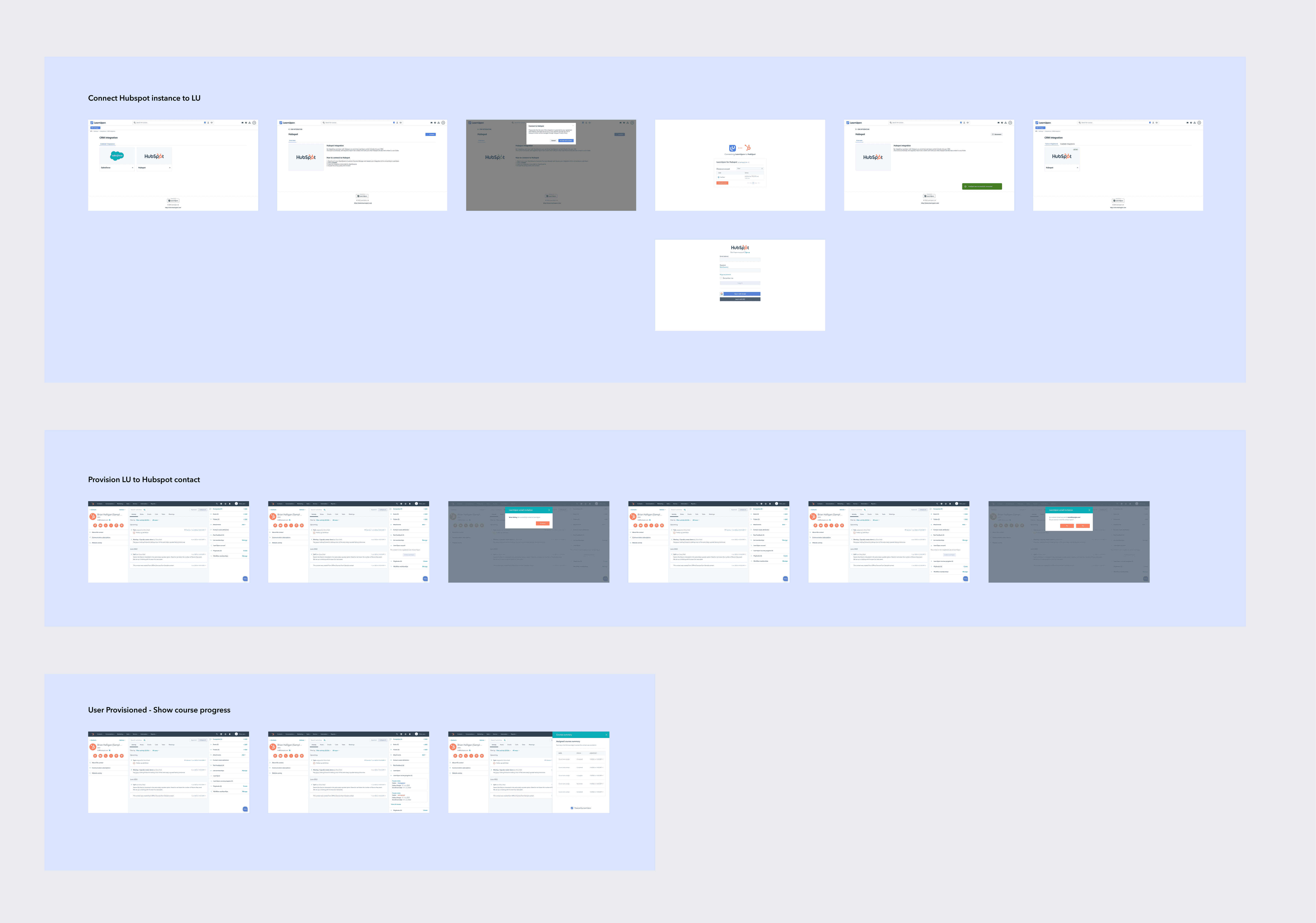 LearnUpon Hubspot Integration