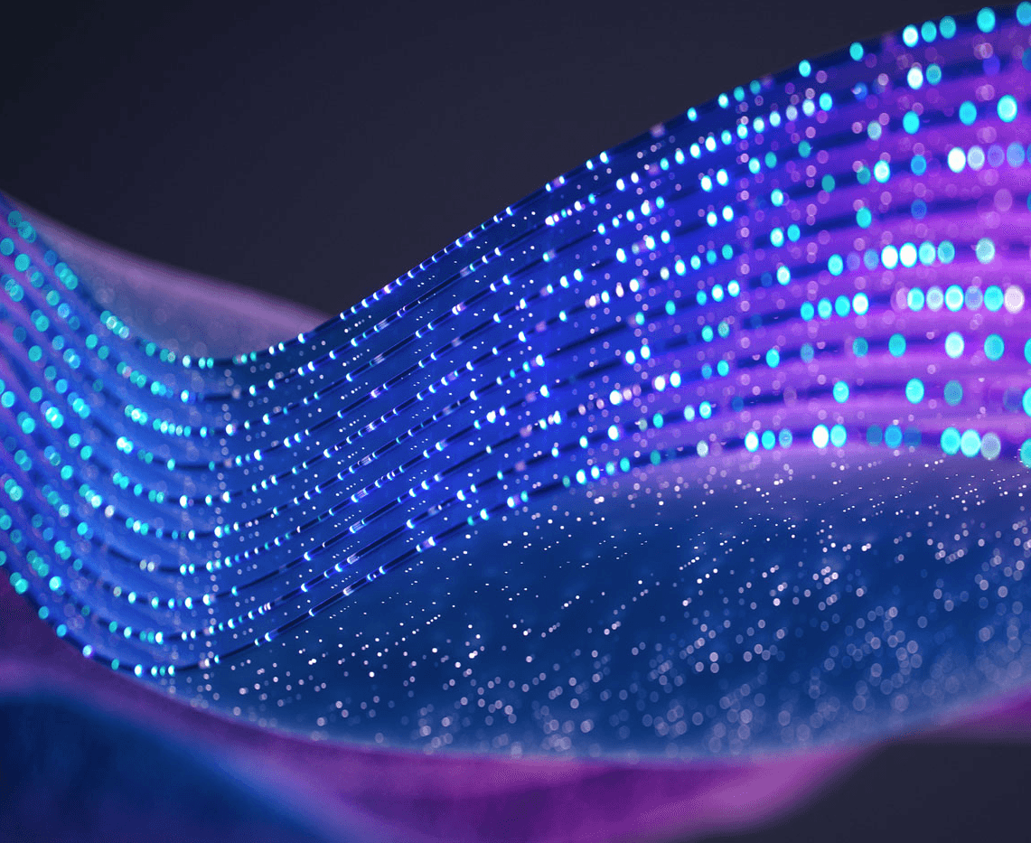 vivid data flow concept background