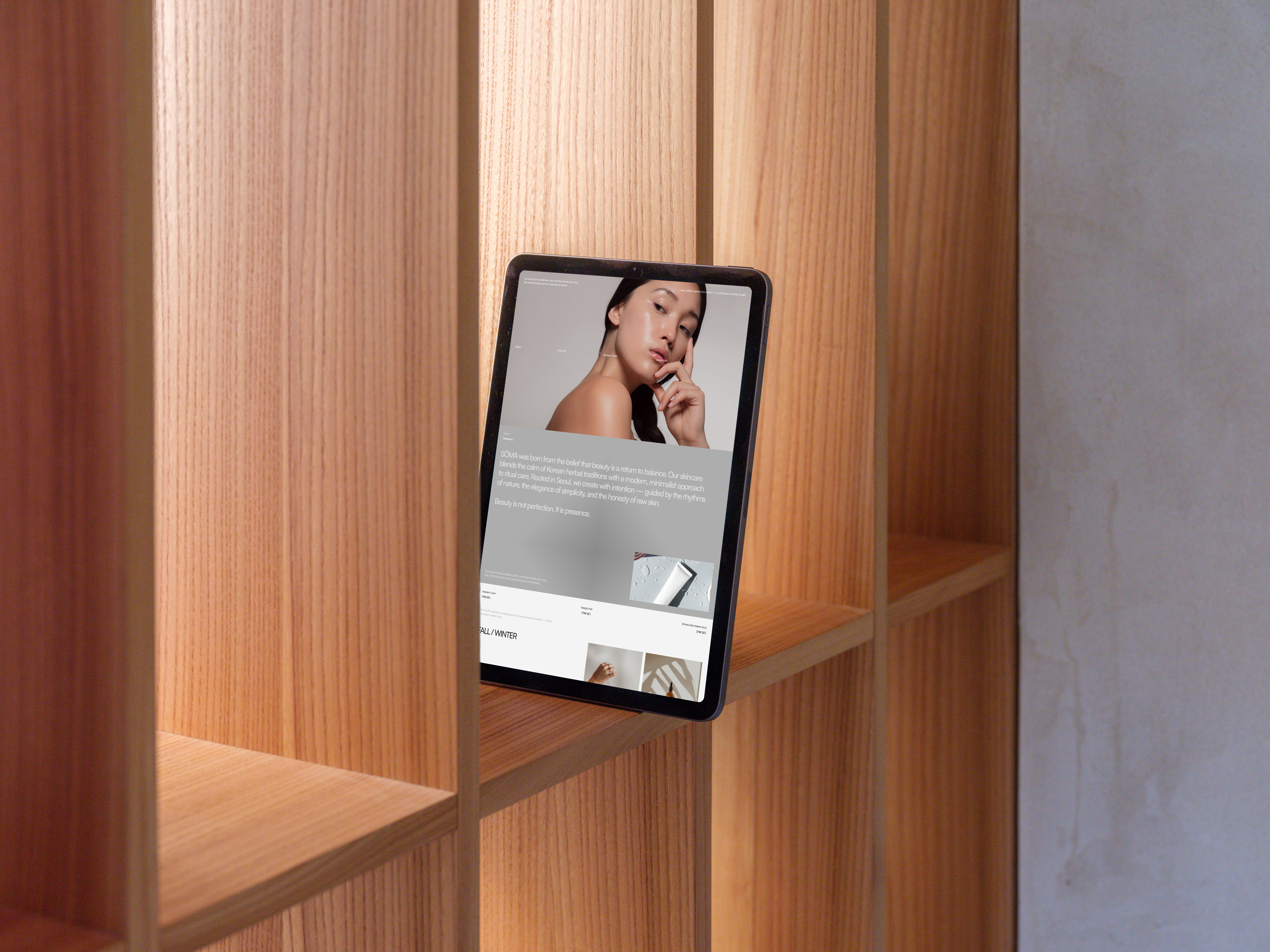 網頁設計專案-SŌMA-平板
