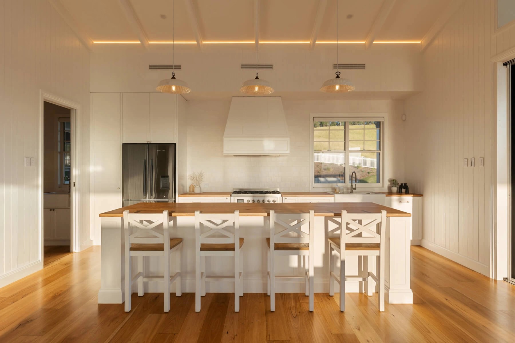 Family-fockitchen designed to support flexible modern Brisbane lifestyles.