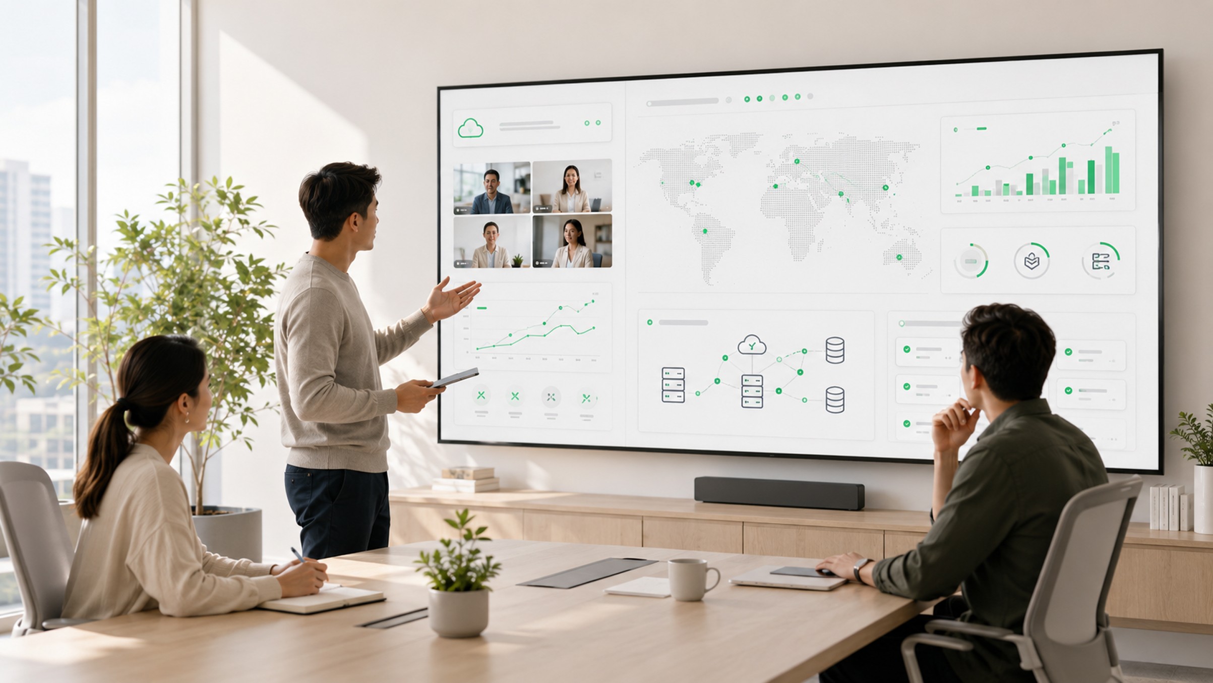 Scalable virtual classroom platform with real-time education data, live classes, analytics, and cloud infrastructure