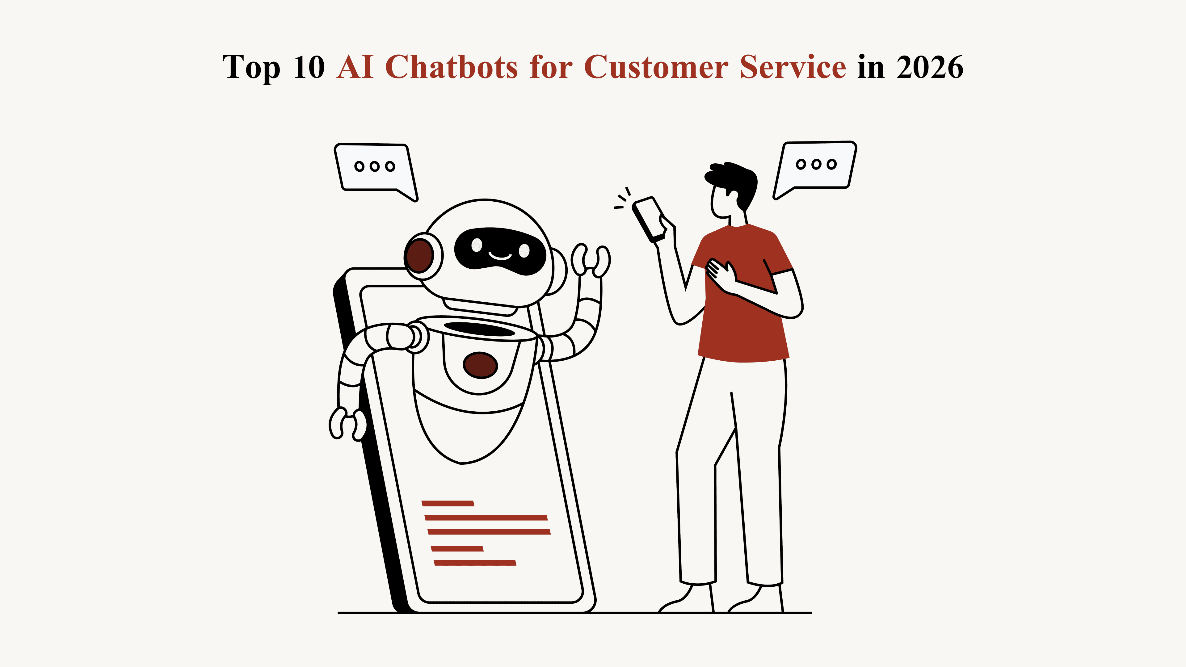 Top 10 AI Chatbots for Customer Service in 2026