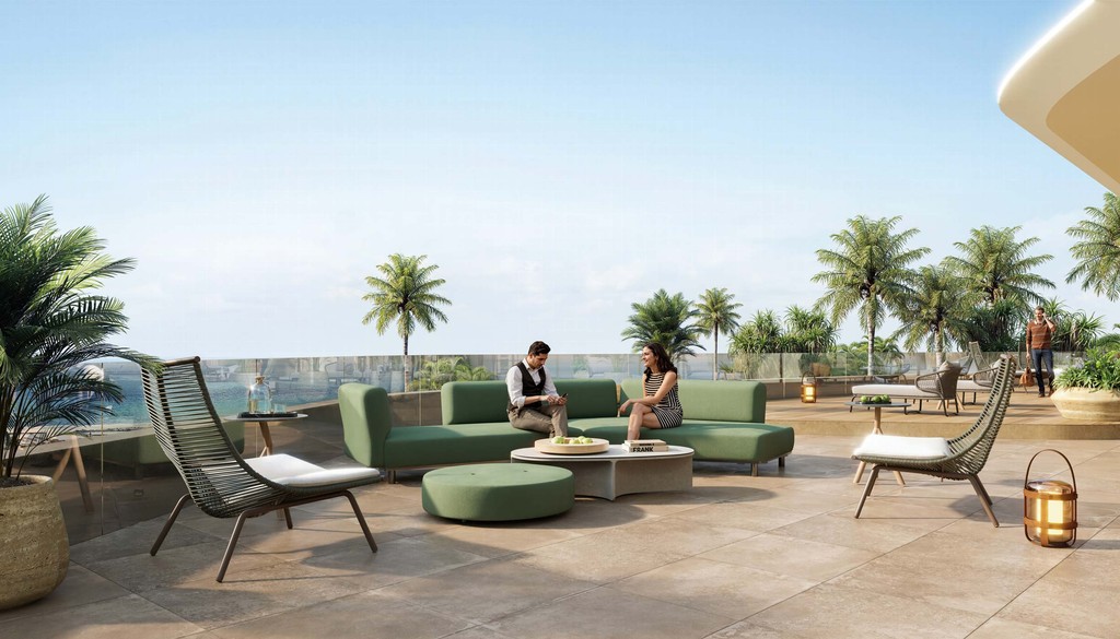 Conceptual image of Palazzo Tissoli, a new apartment complex in Surfers Paradise, highlighting its stylish and modern features.