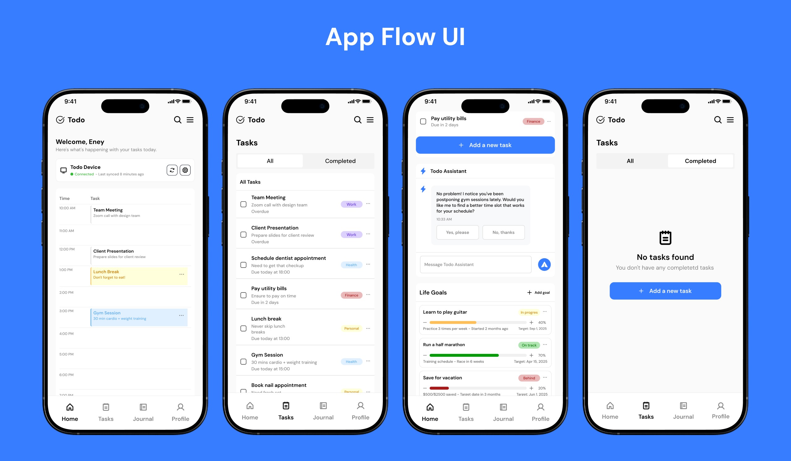 Phone mockup with the app details page