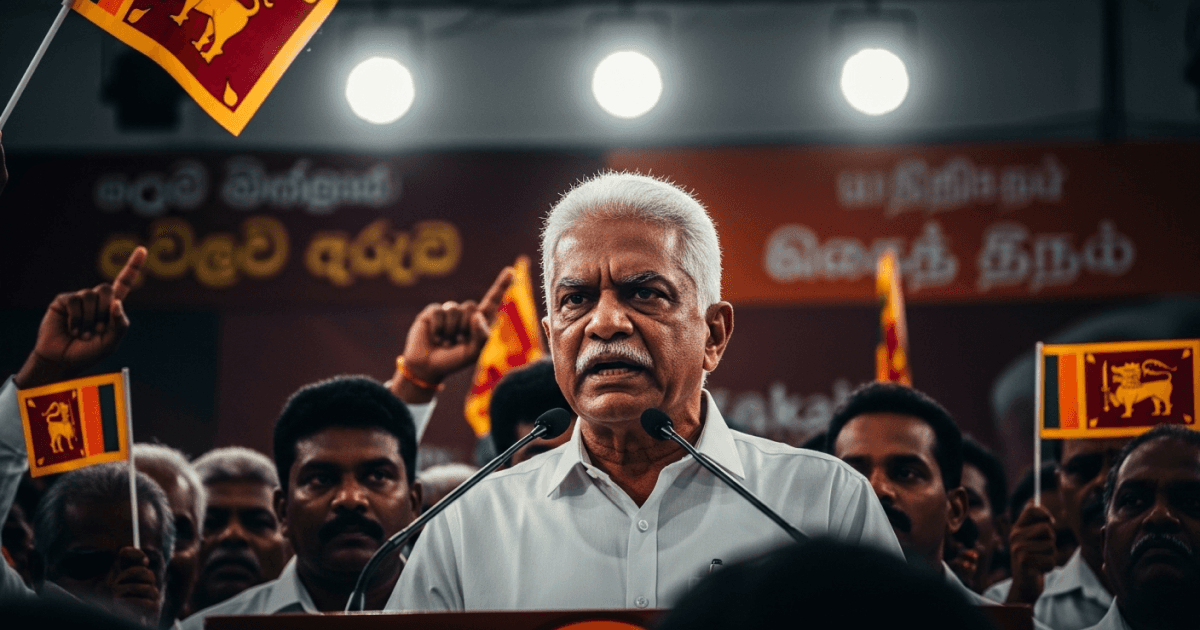 Fonseka Levels Grave Allegations Against Mahinda Rajapaksa: "He Gave Prabhakaran a Way Out