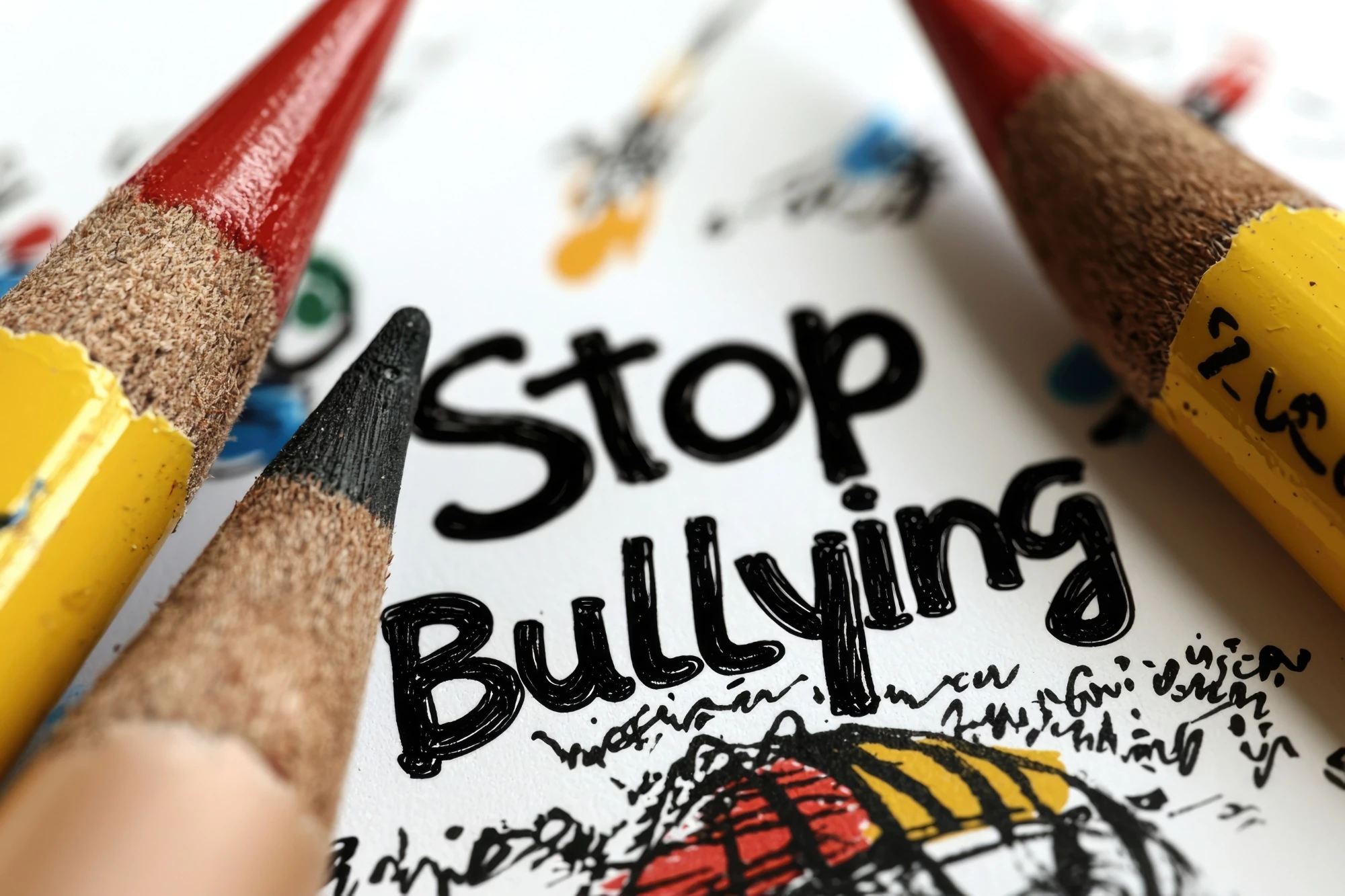 stop bullying drawing