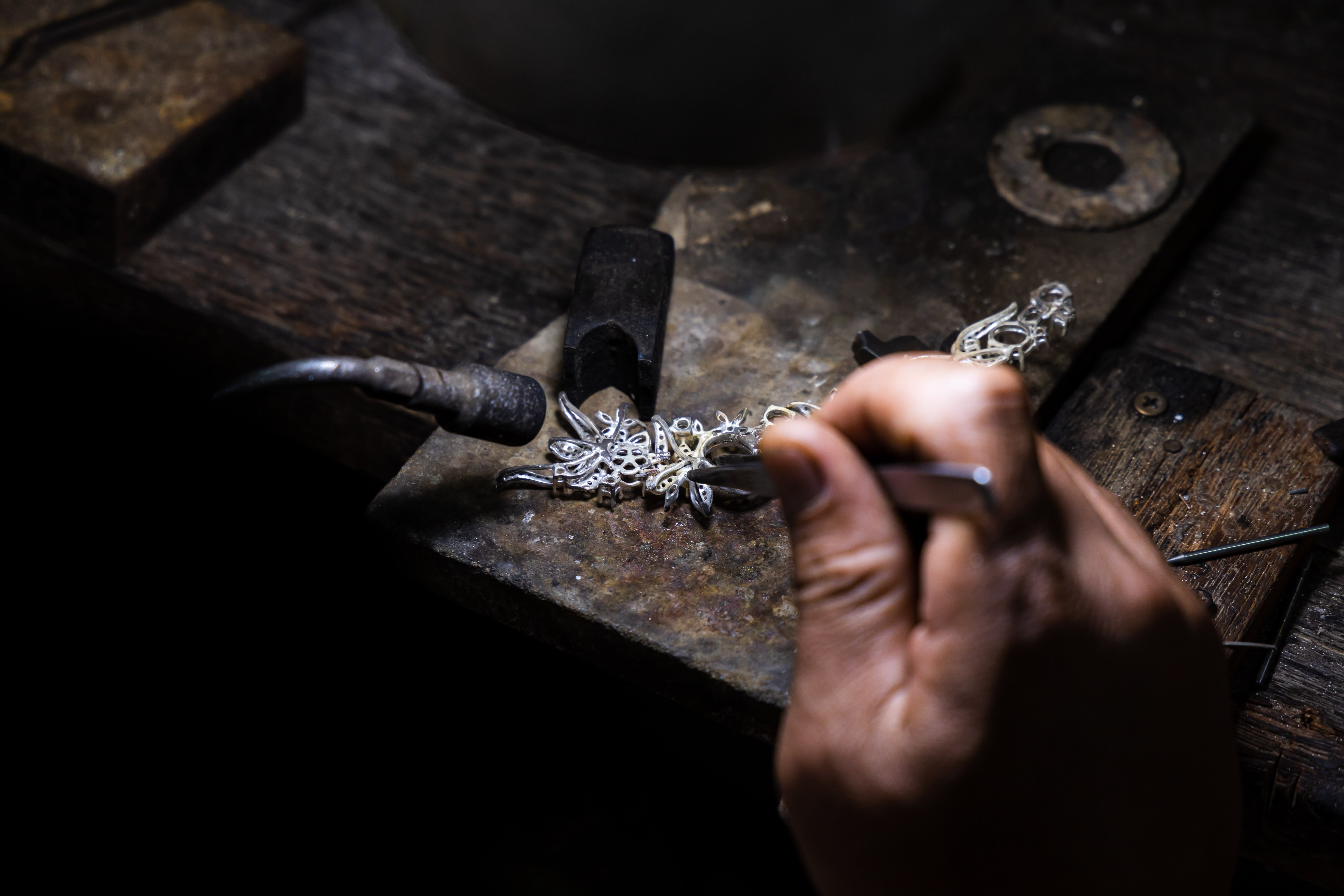 Exquisite handcrafted jewellery by Jora, blending timeless craftsmanship with modern elegance