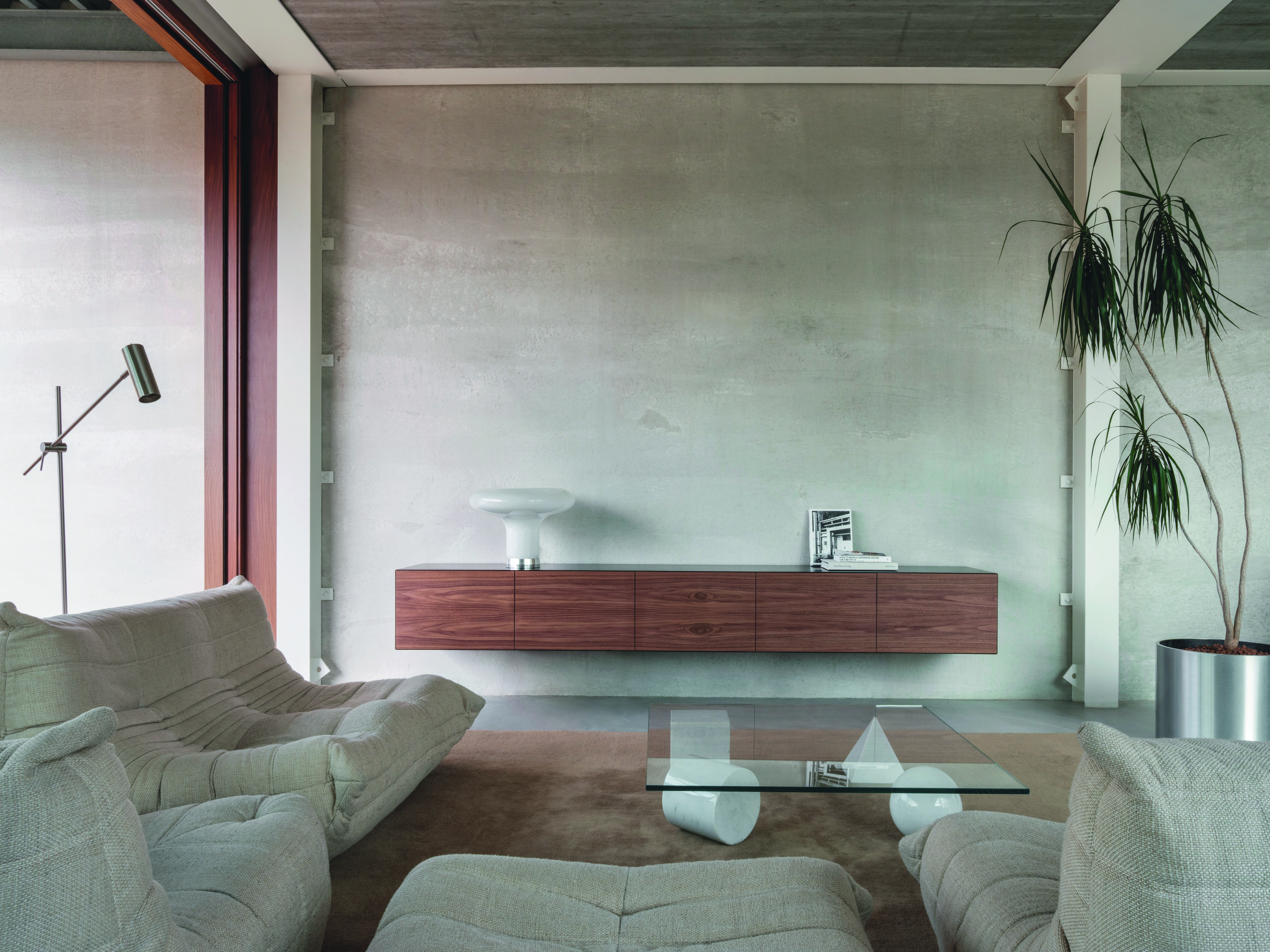 Arco Vision hangend meubel hout 