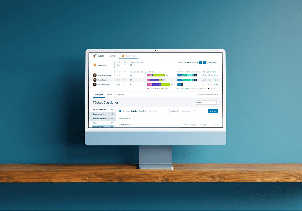 Refonte d'un logiciel SaaS interne
