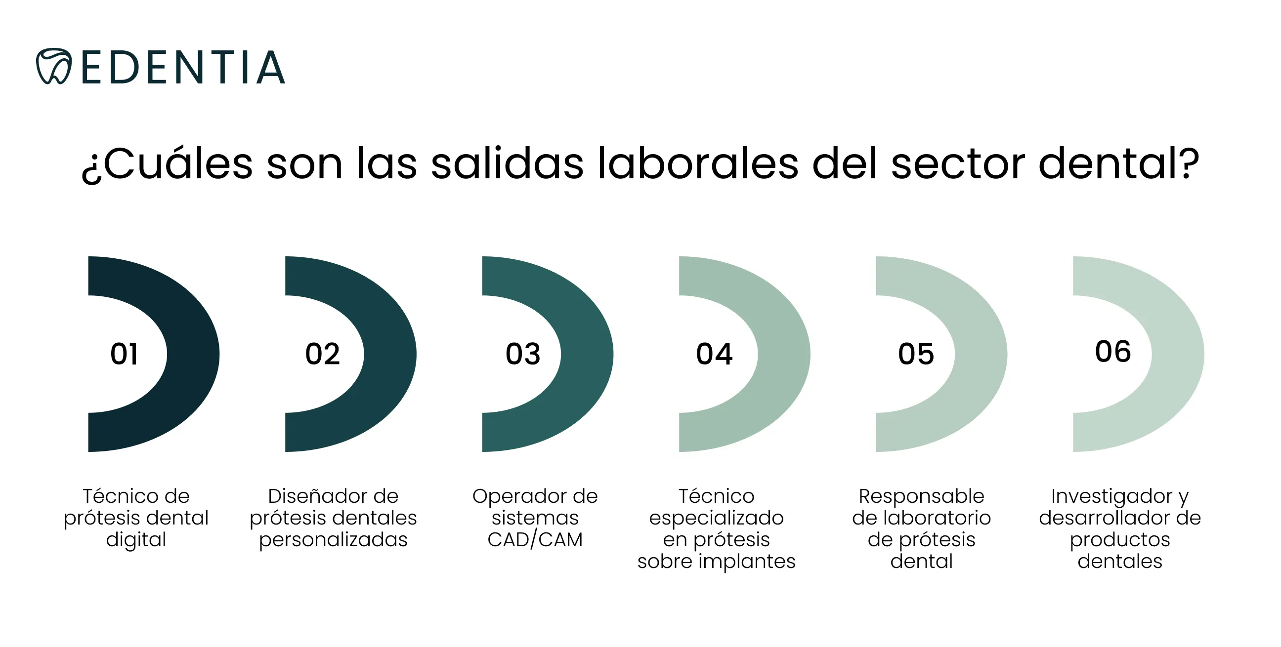 ¿Cuáles son las salidas laborales del sector dental?