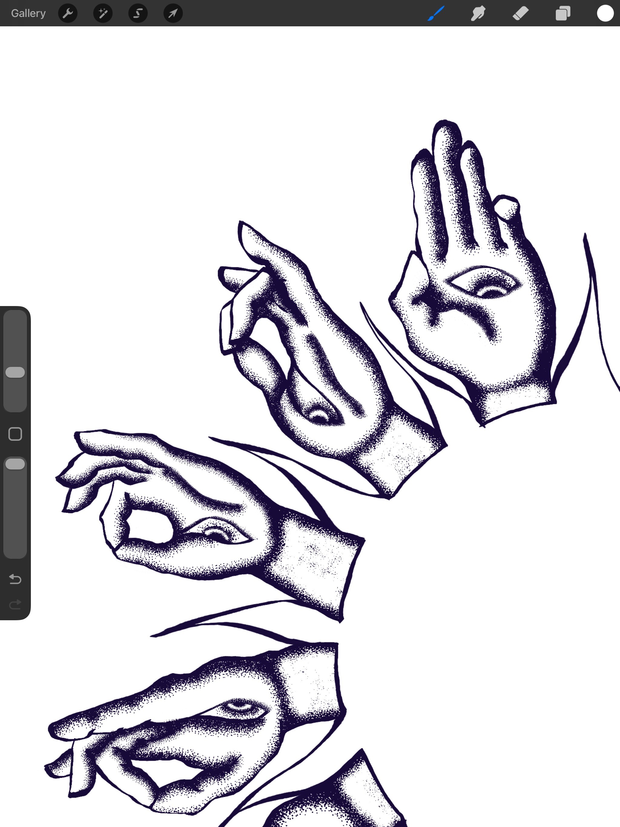WIP of an artwork I’m creating (30/11/2025)