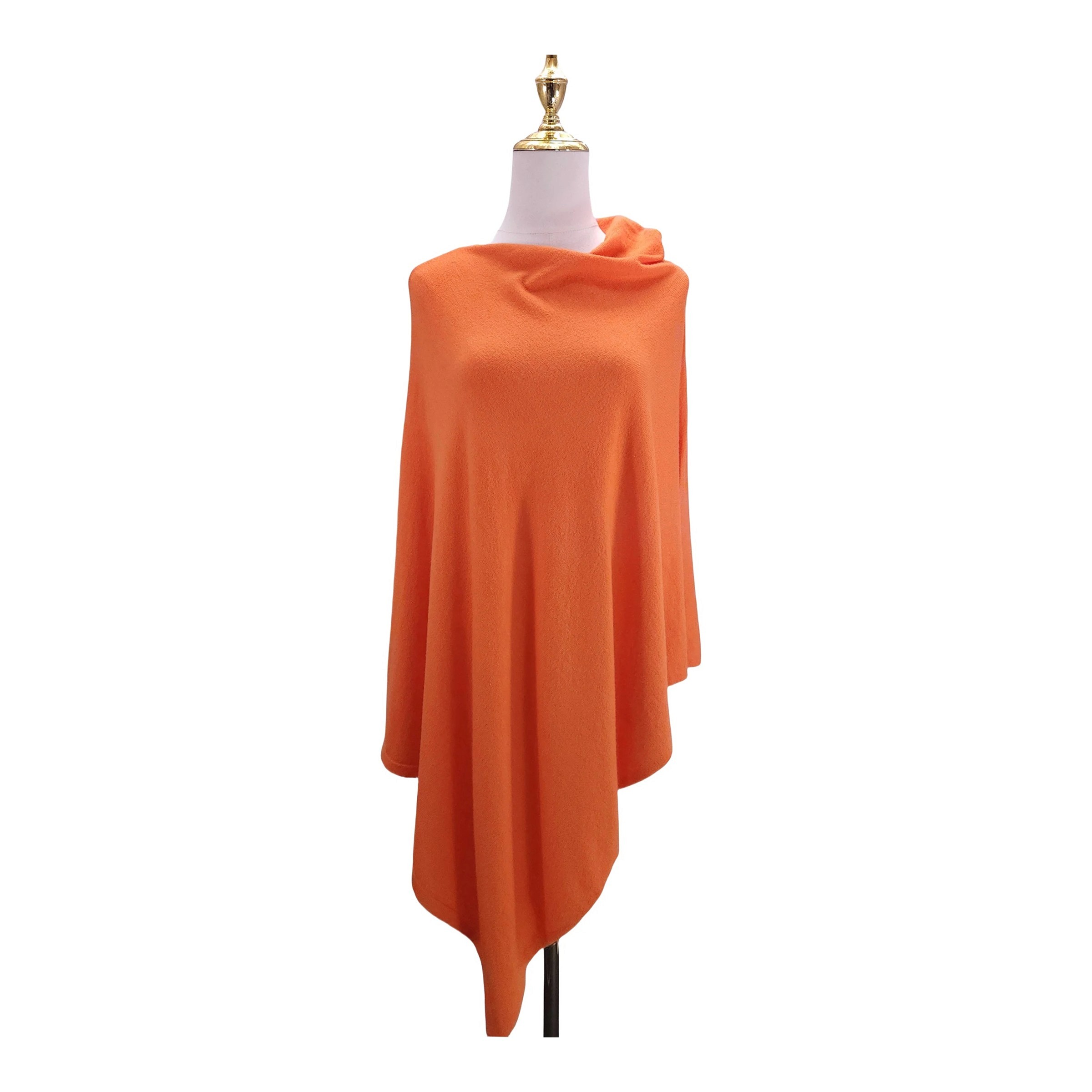 Orange Poncho