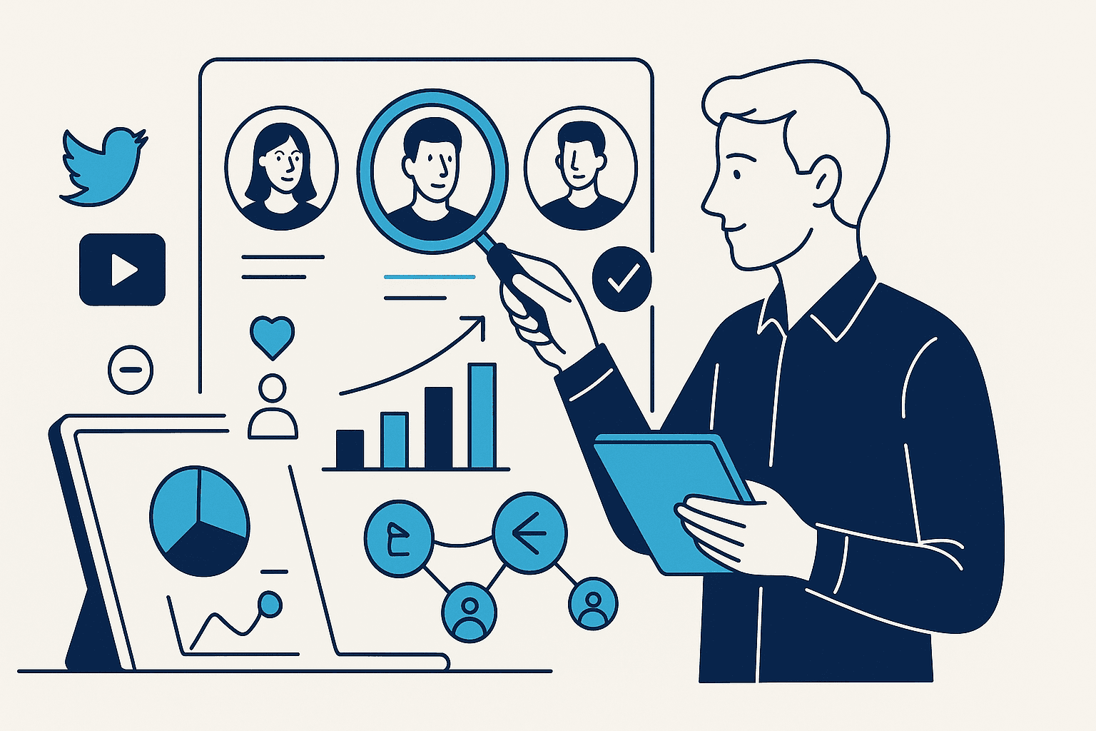Process of looking for the right Web3 KOLs and platforms for the campaign