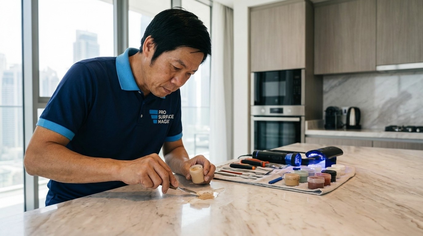 How Pro Surface Magic Works — From First Contact to Finished Repair