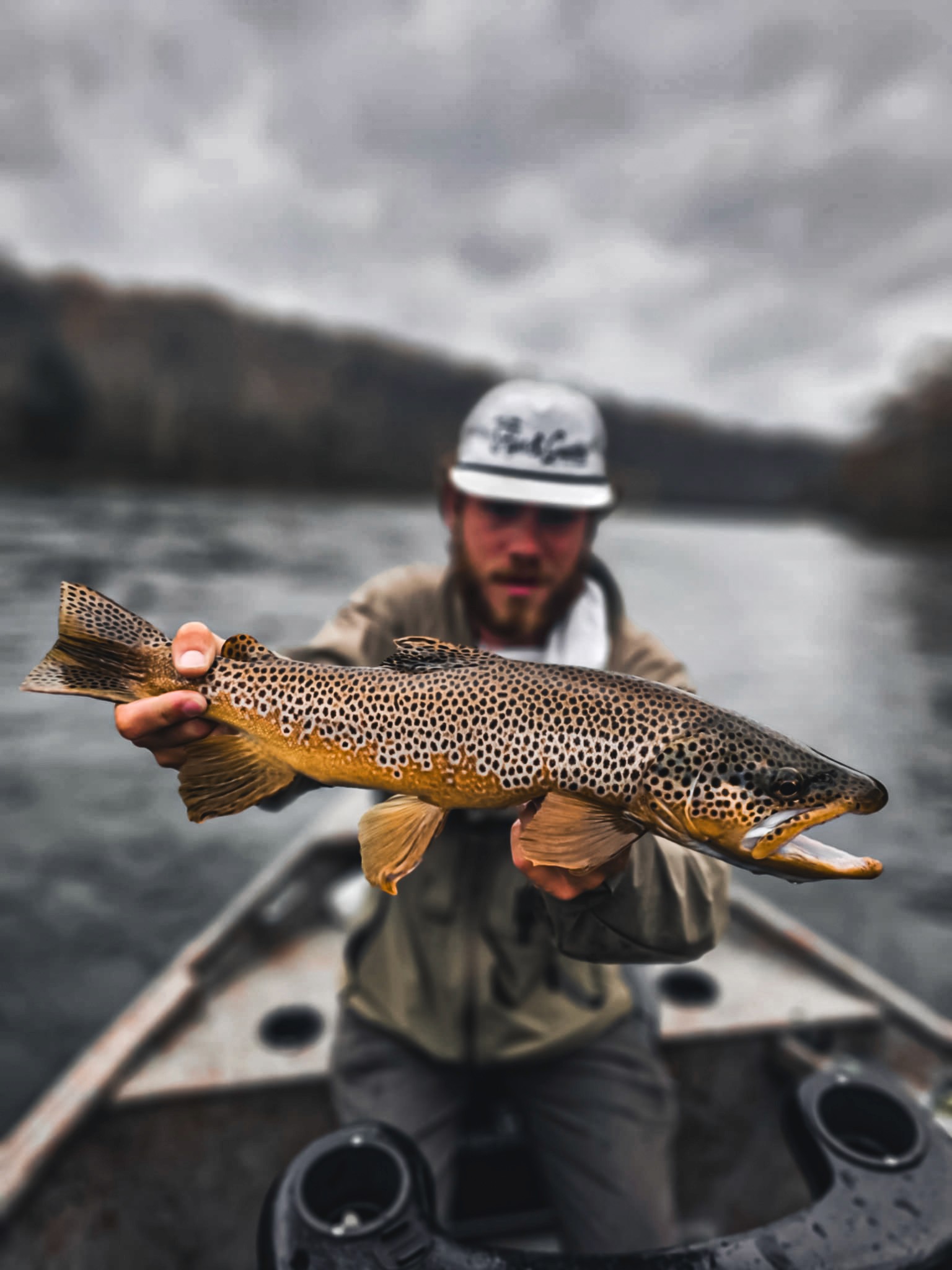 A black female model
