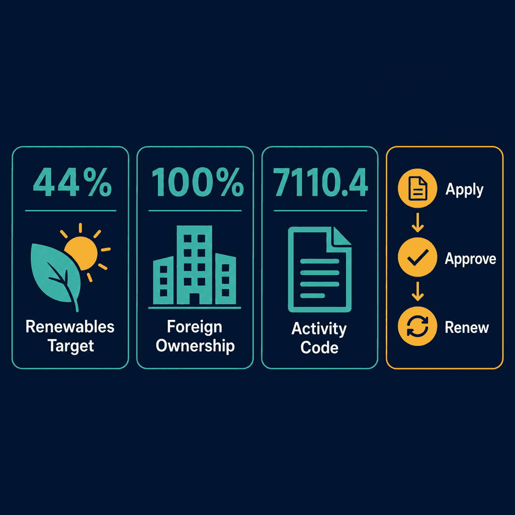 Infographic: Energy Projects Engineering Consultancy Business License in Dubai: Cost and Requirements