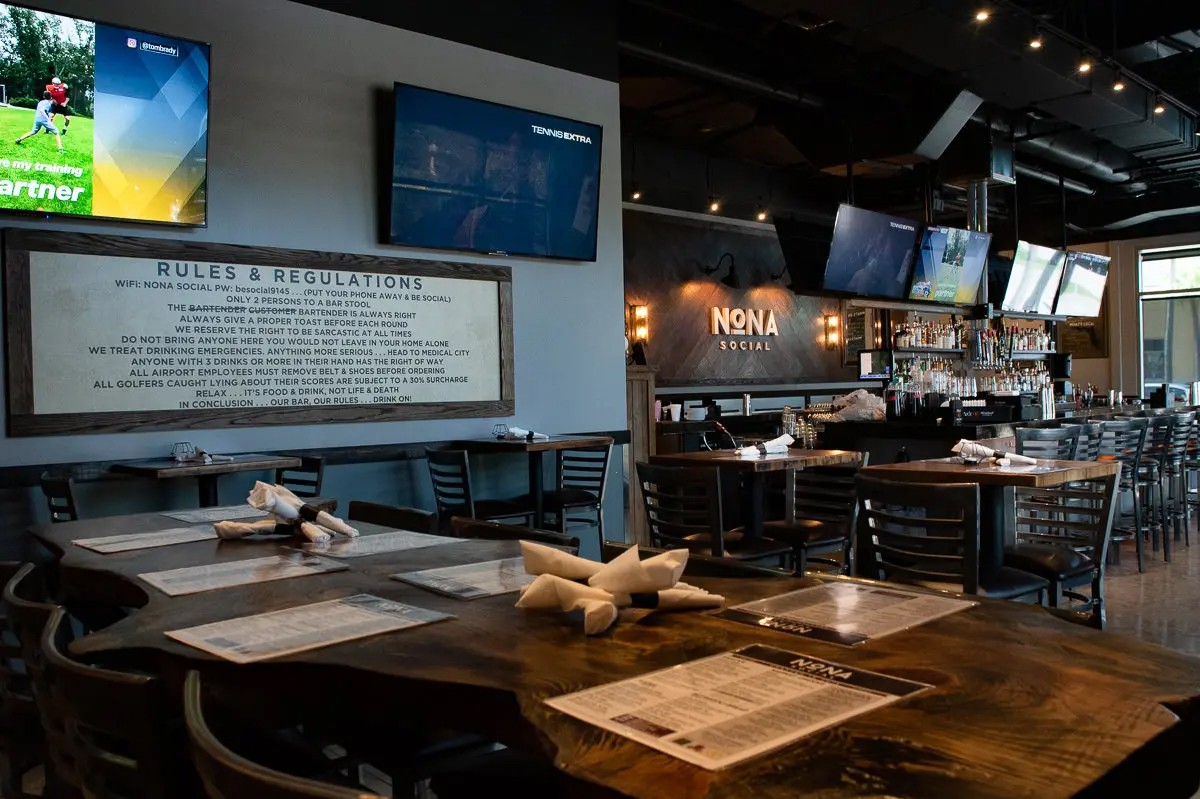 Bar interior